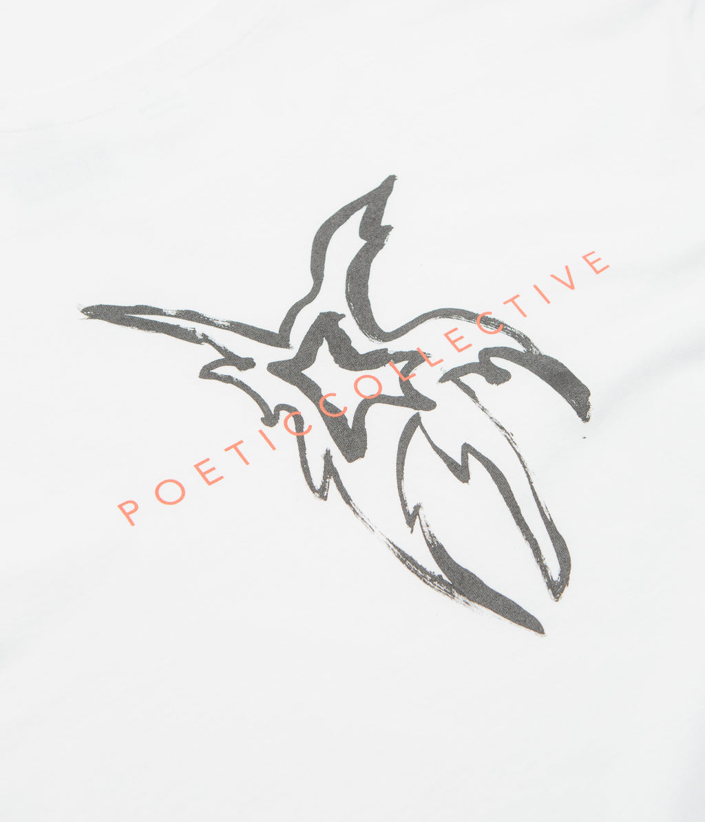 Poetic Collective Star T-Shirt - White