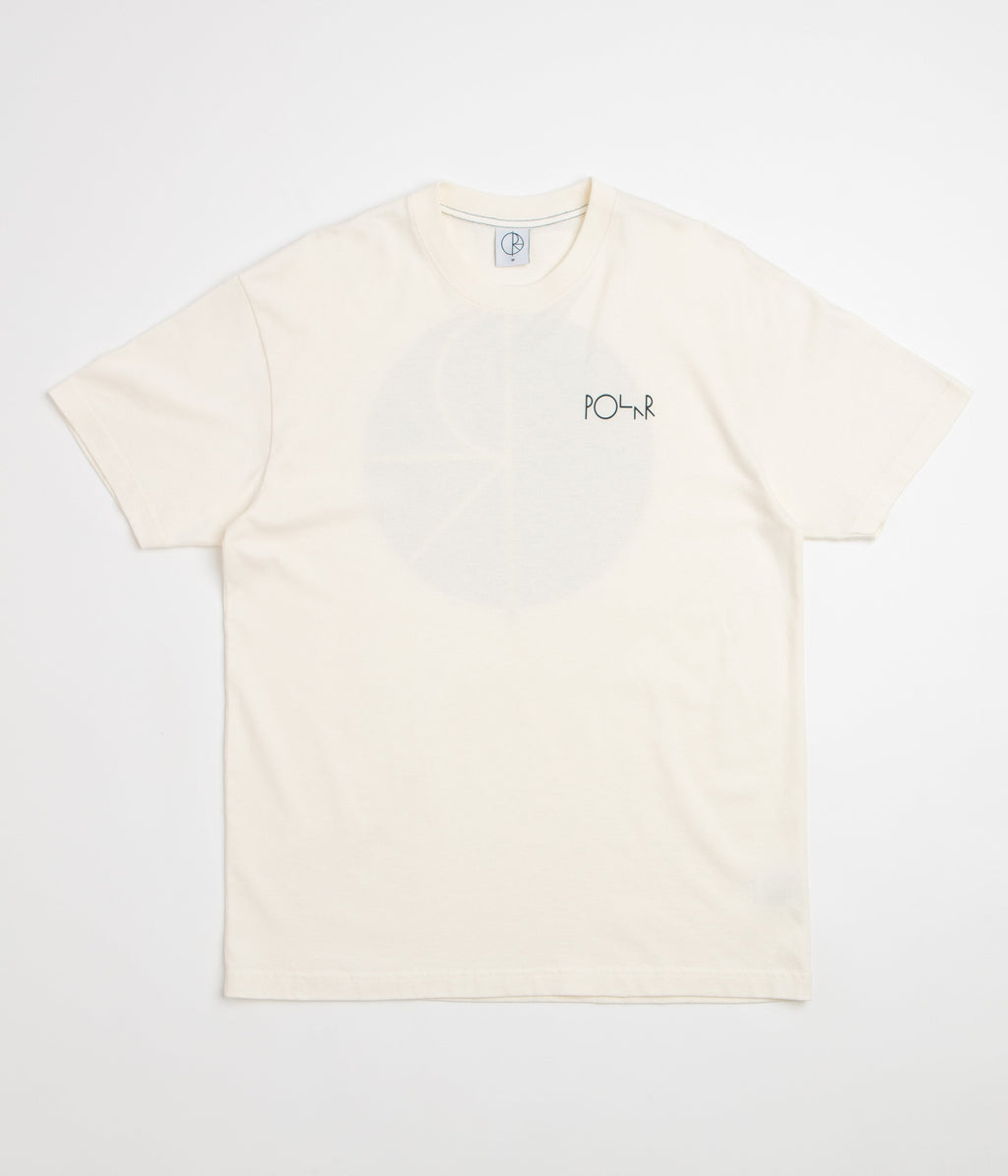 Polar Contrast Fill Logo T-Shirt - Ivory / Black