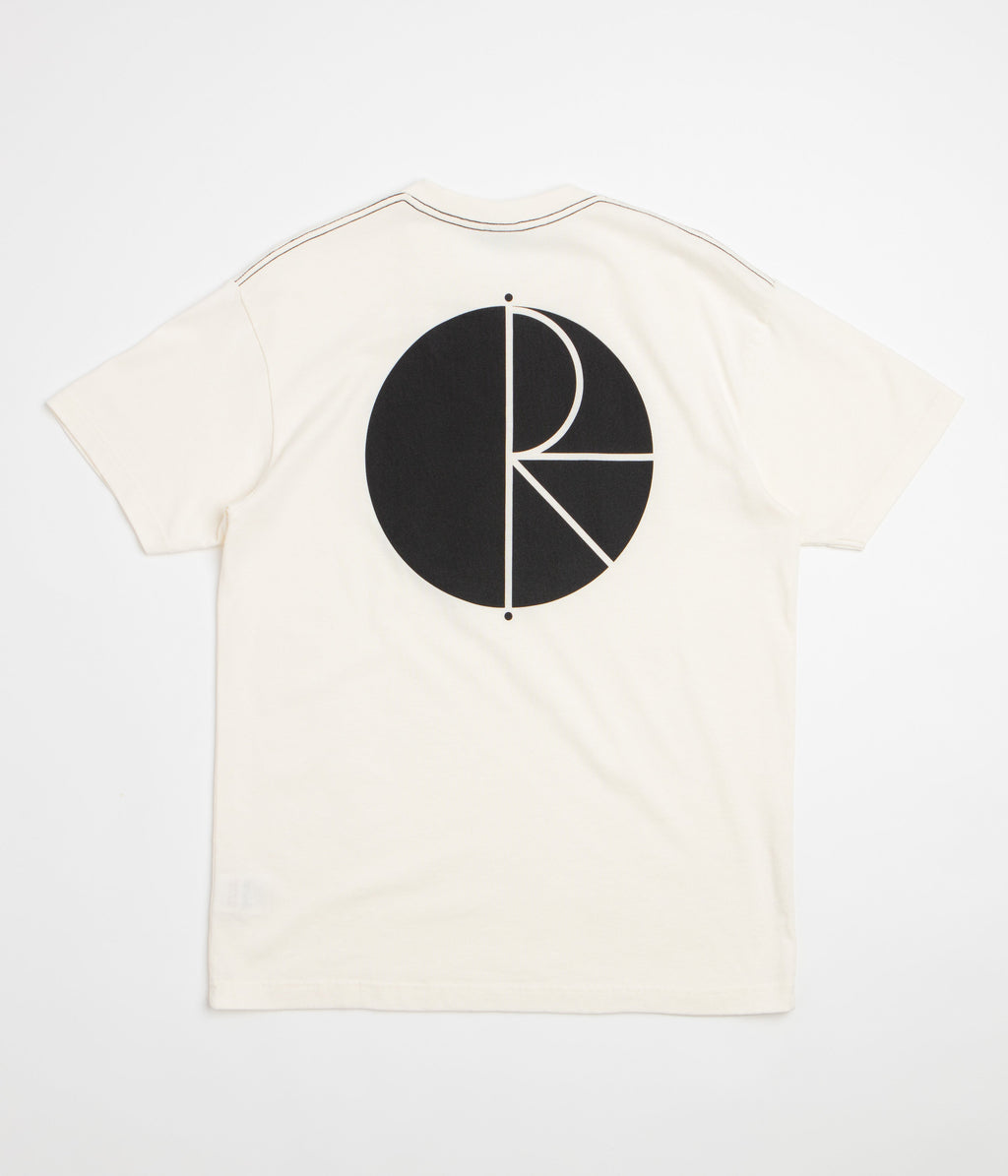 Polar Contrast Fill Logo T-Shirt - Ivory / Black