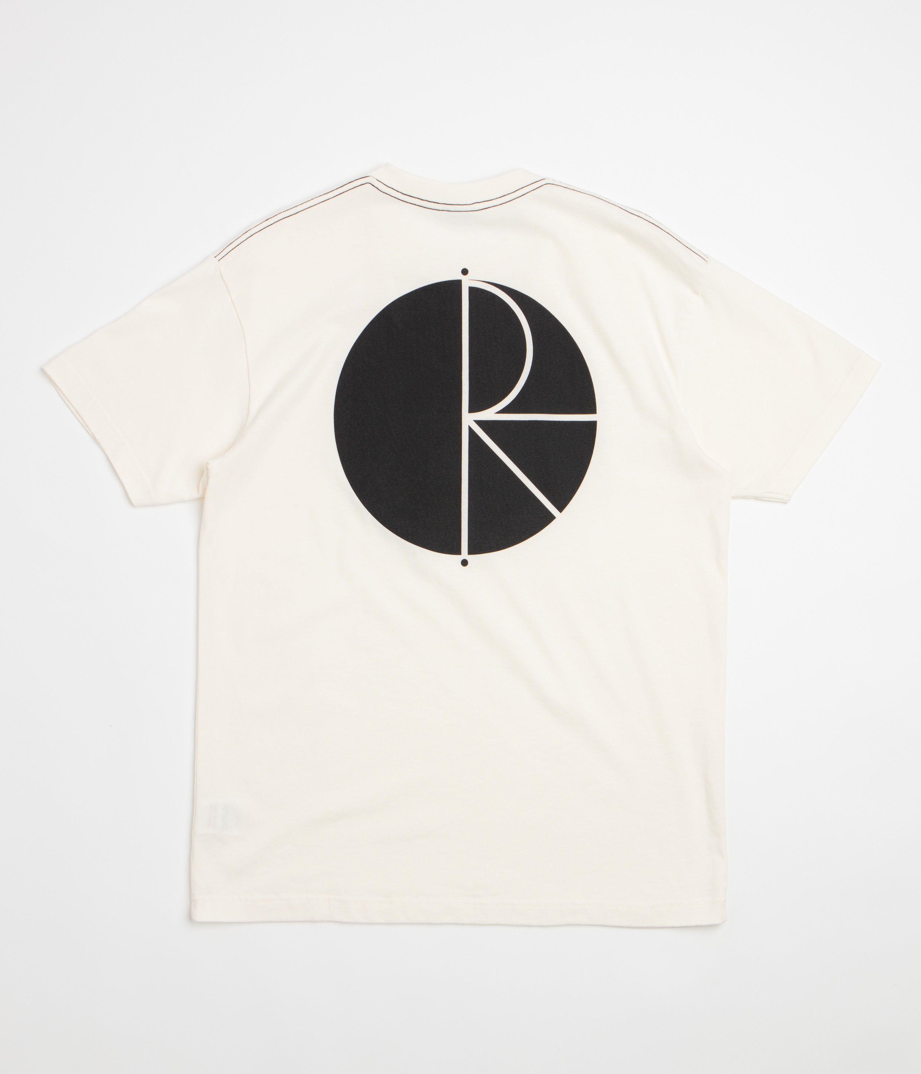 Polar Contrast Fill Logo T-Shirt - Ivory / Black