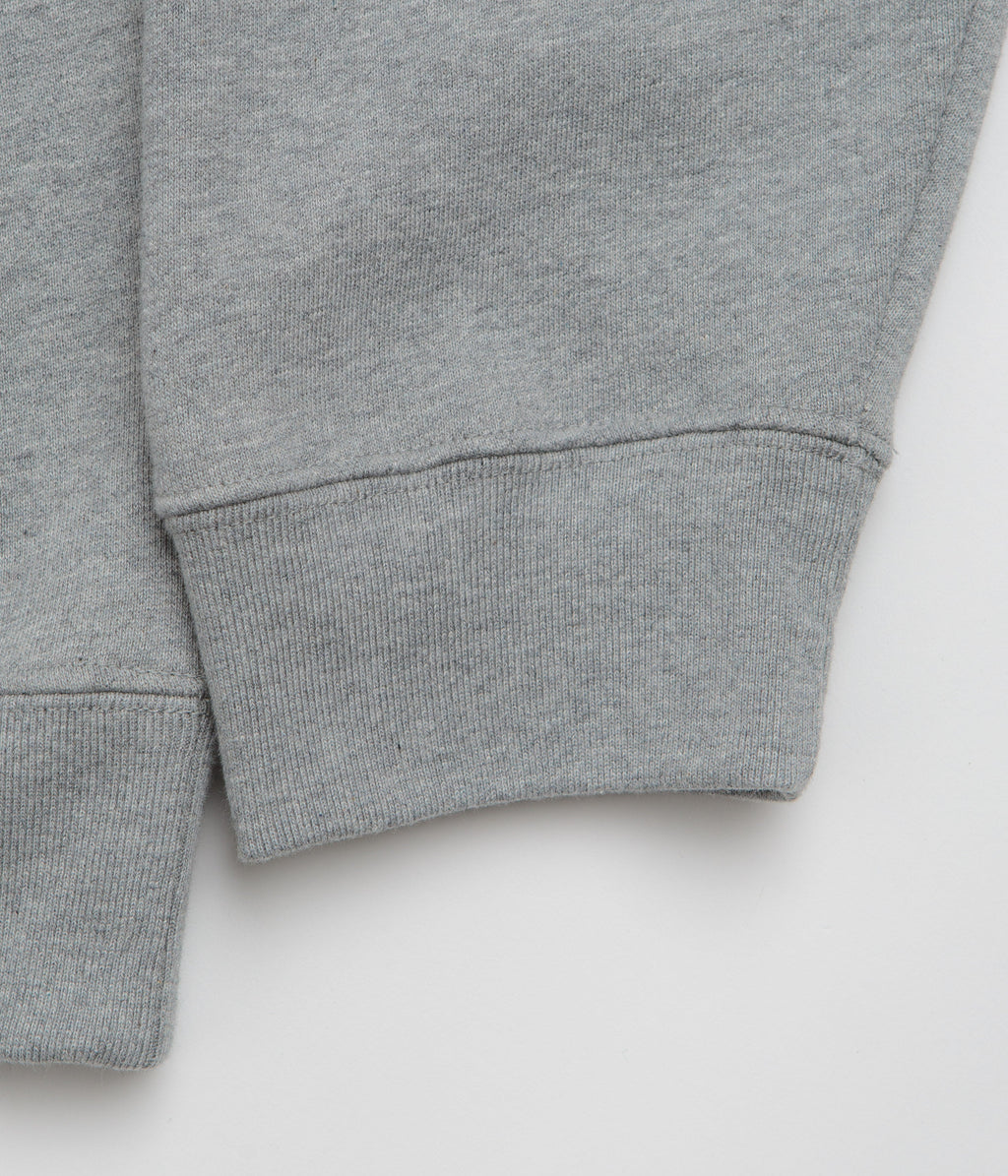 Polar Cut Outs Dave Hoodie - Heather Grey