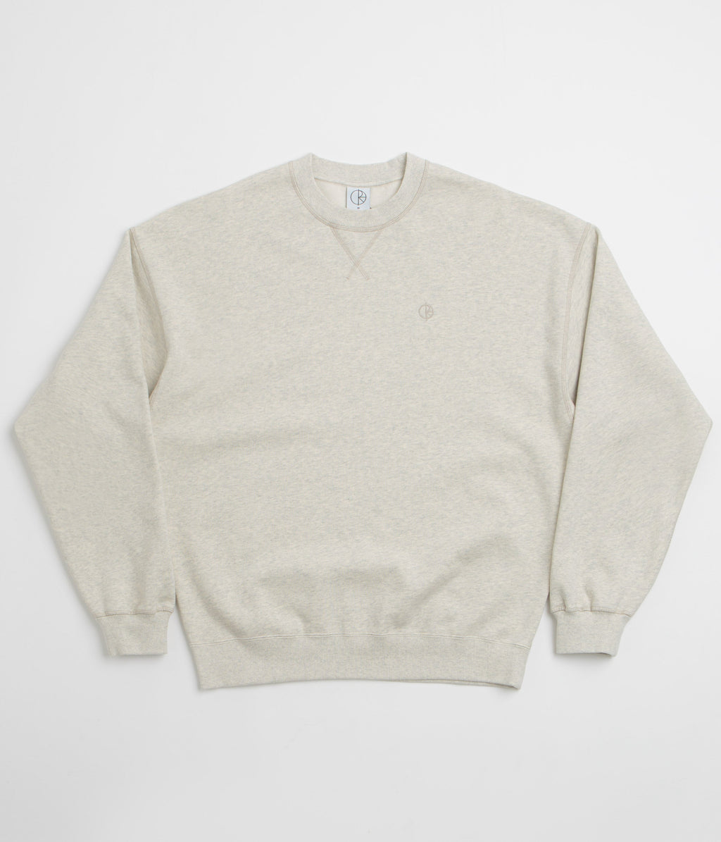 Polar Frankie Crewneck Sweatshirt - Ivory Grey Melange
