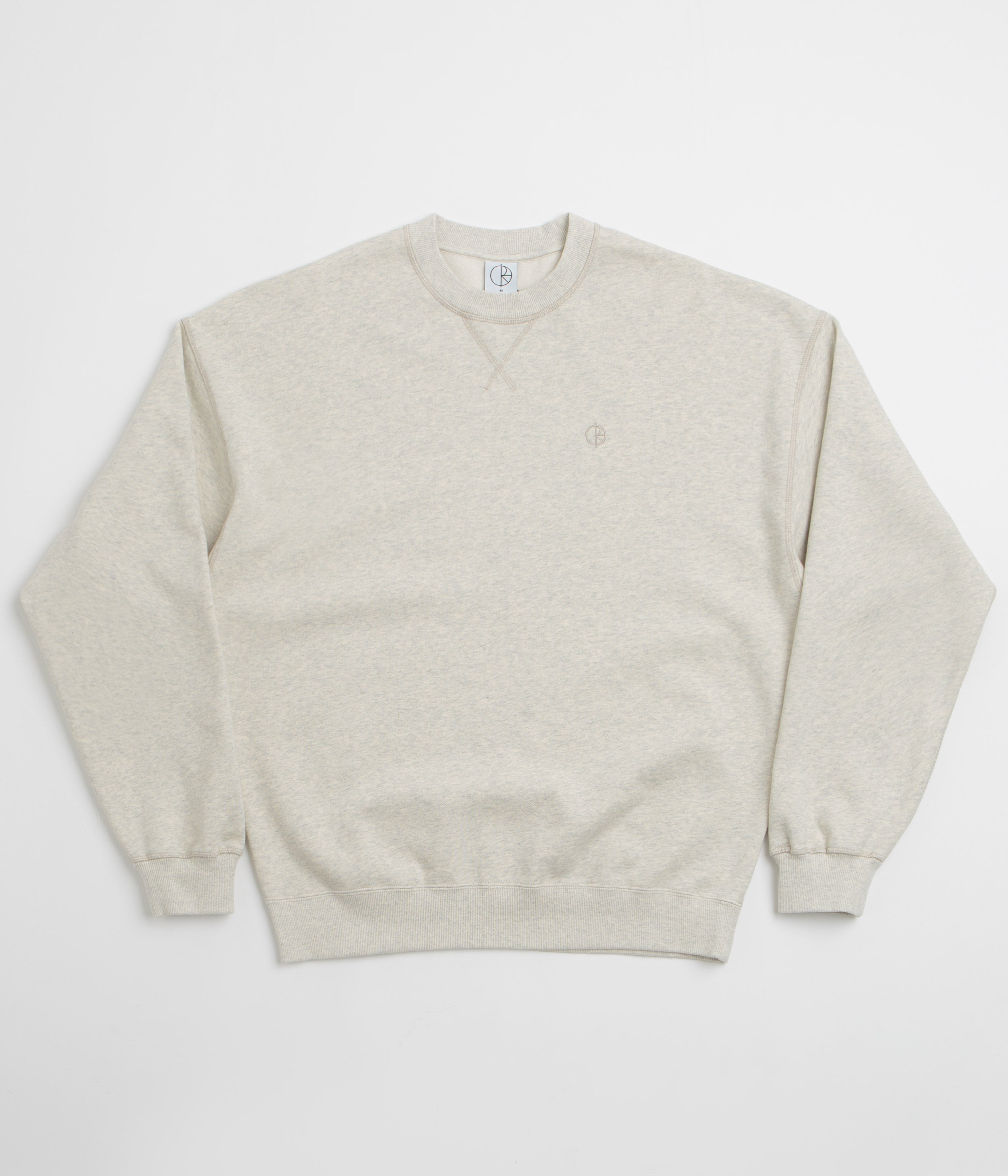 Polar Frankie Crewneck Sweatshirt - Ivory Grey Melange