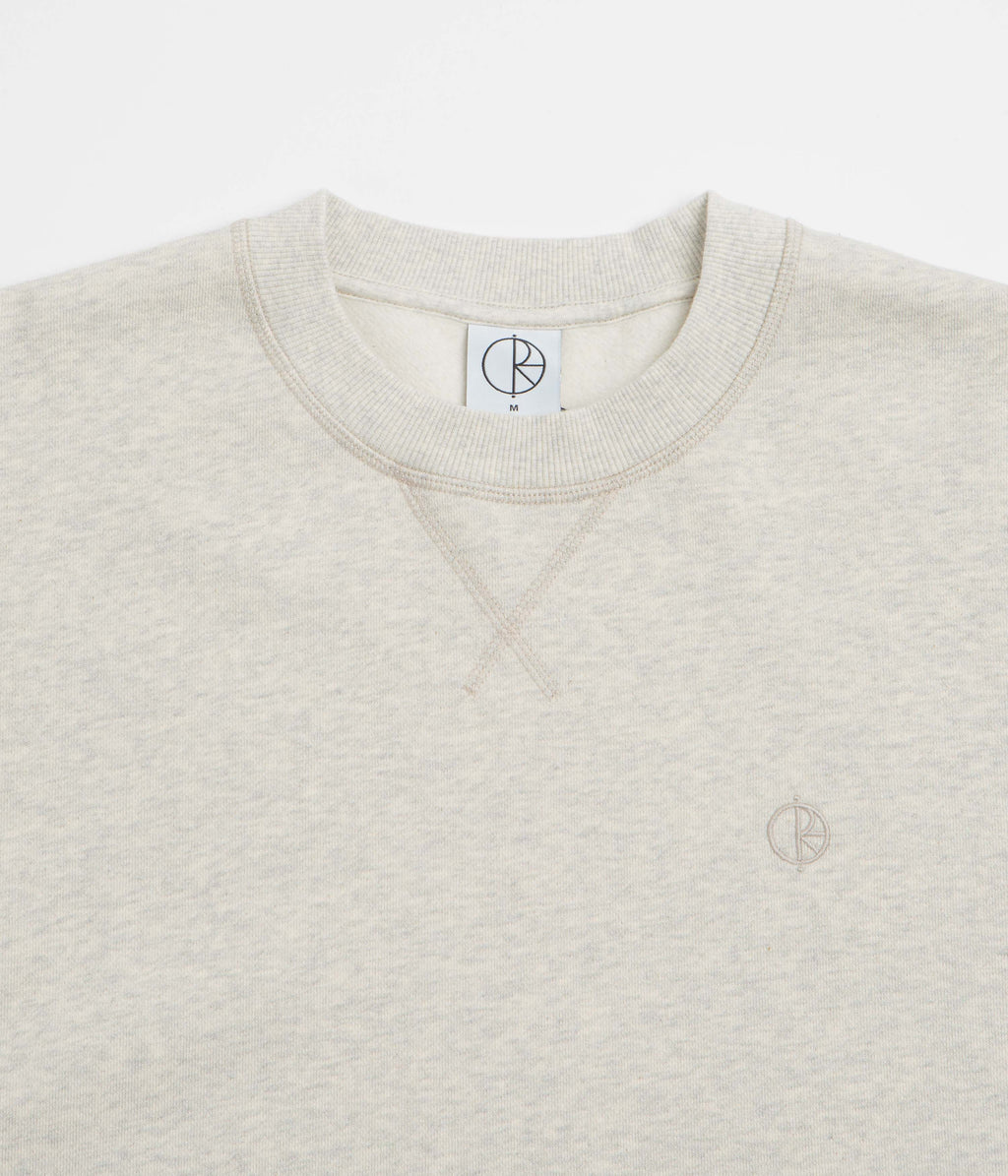 Polar Frankie Crewneck Sweatshirt - Ivory Grey Melange