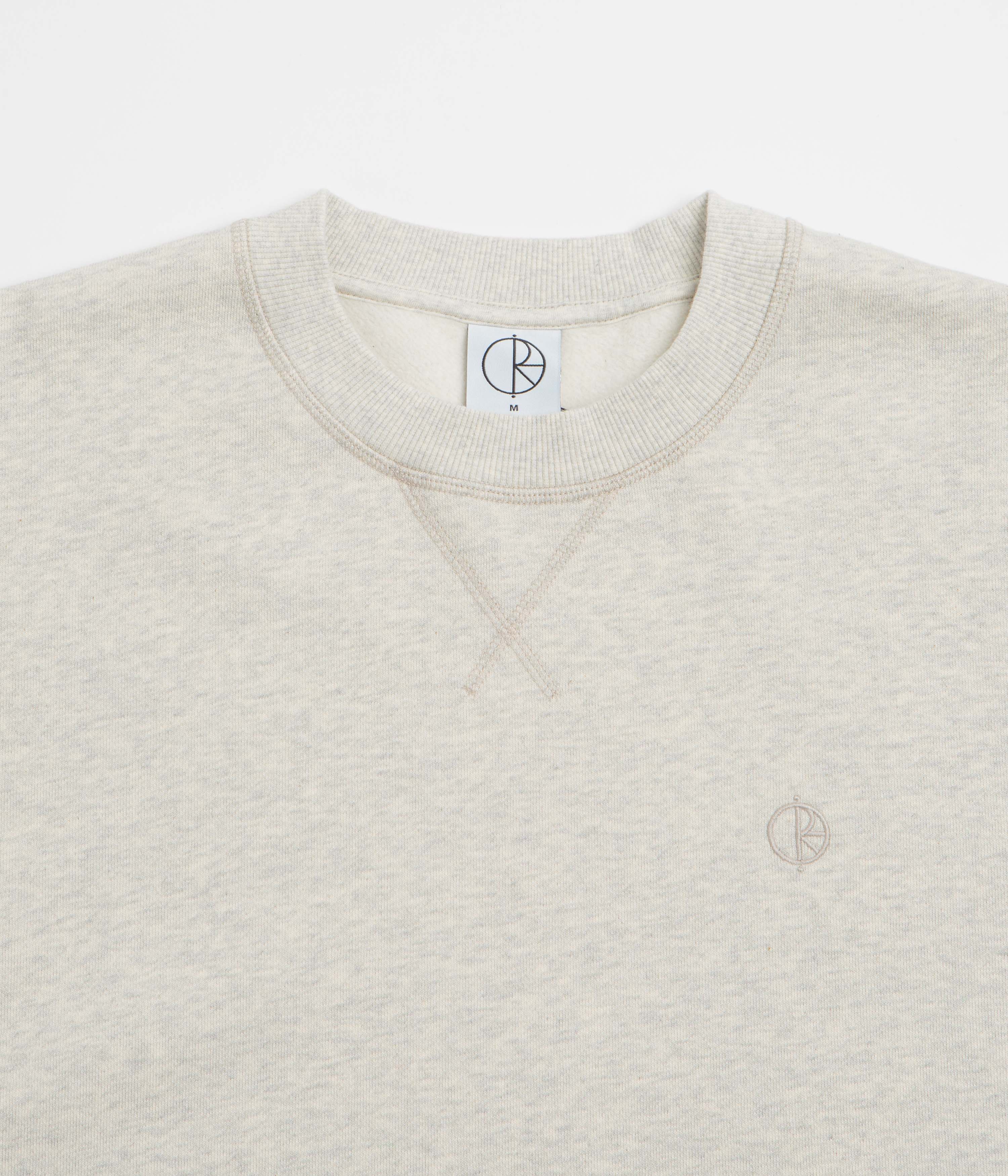 Polar Frankie Crewneck Sweatshirt - Ivory Grey Melange