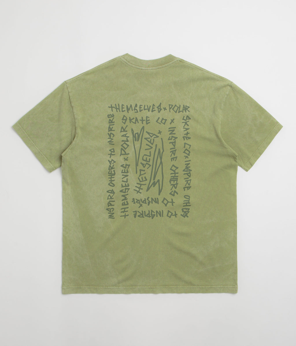 Polar IOTIT Acid T-Shirt - Army Green