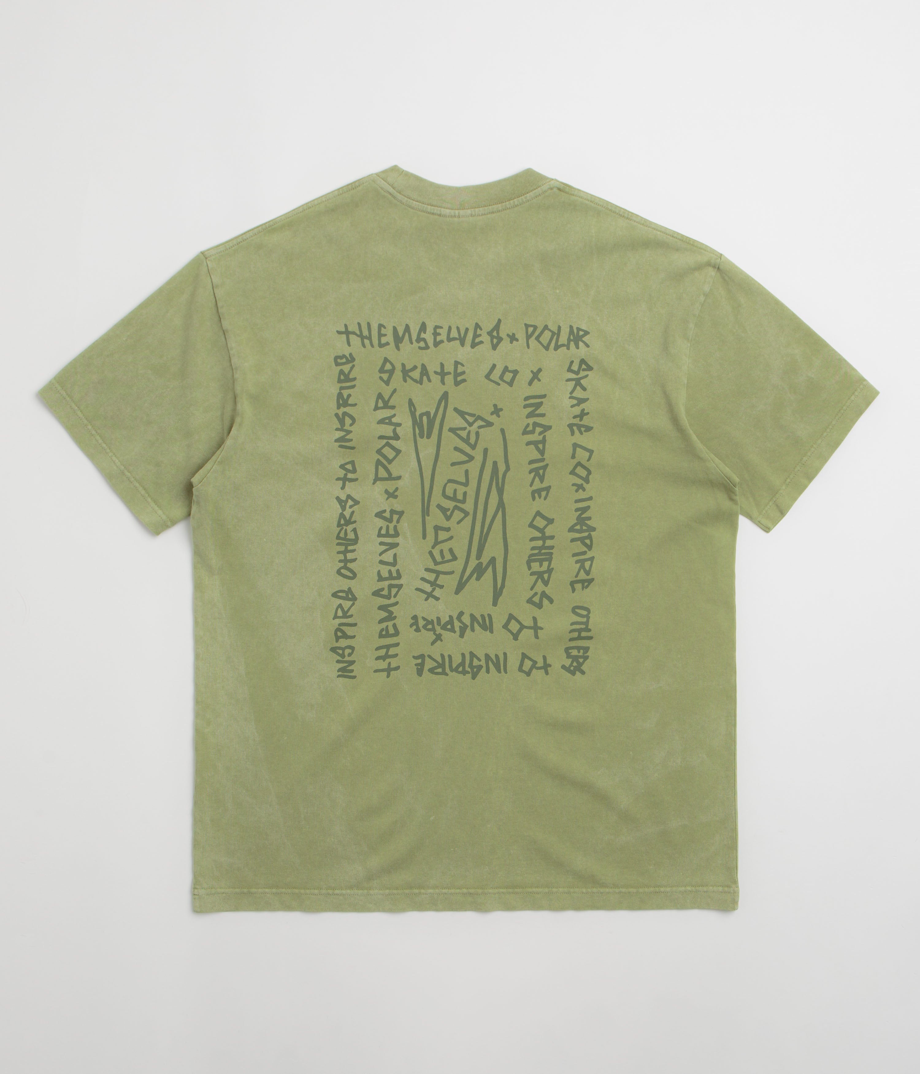 Polar IOTIT Acid T-Shirt - Army Green