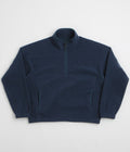 Polar Ivan Half Zip Sweatshirt - Grey Blue