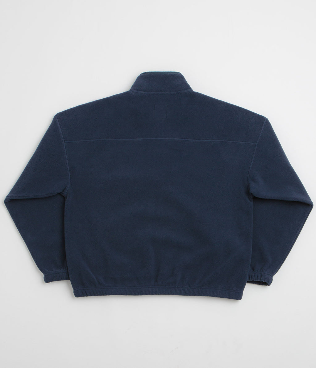 Polar Ivan Half Zip Sweatshirt - Grey Blue