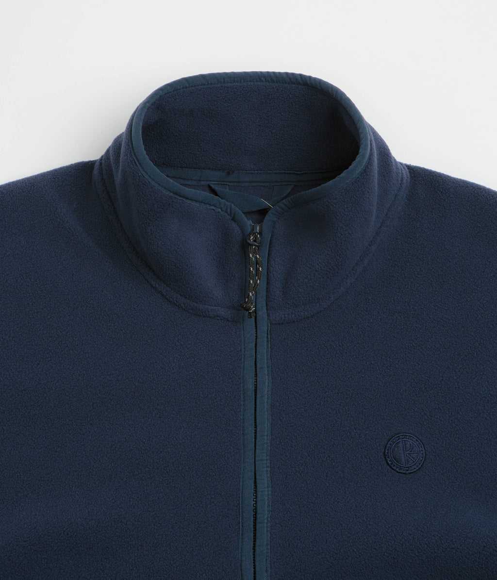 Polar Ivan Half Zip Sweatshirt - Grey Blue
