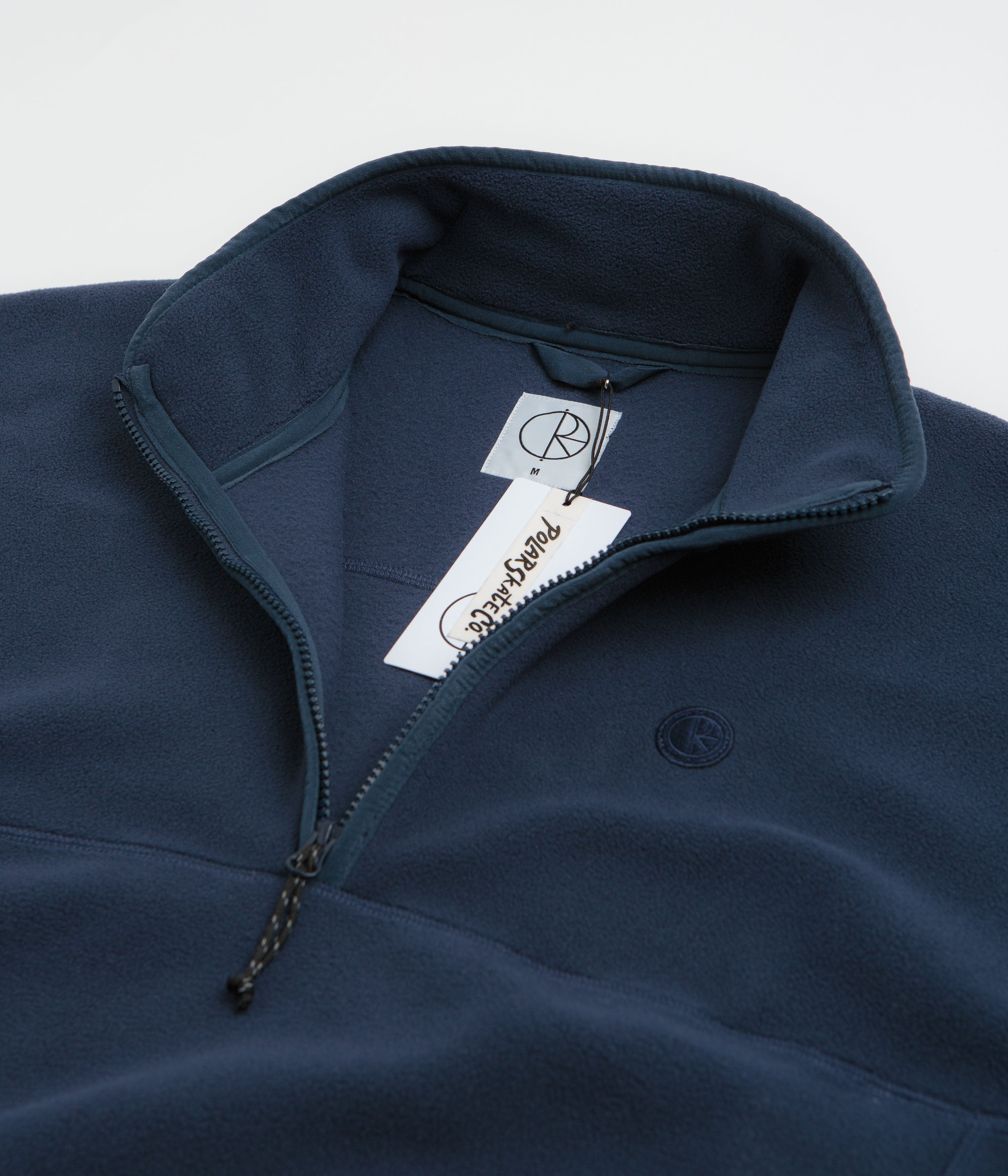 Polar Ivan Half Zip Sweatshirt - Grey Blue