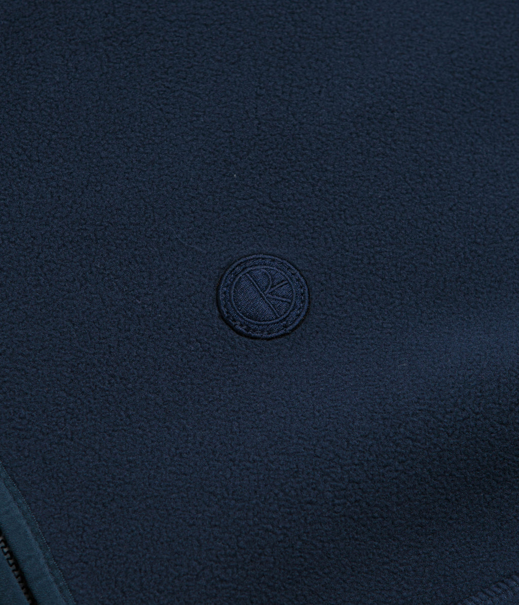 Polar Ivan Half Zip Sweatshirt - Grey Blue