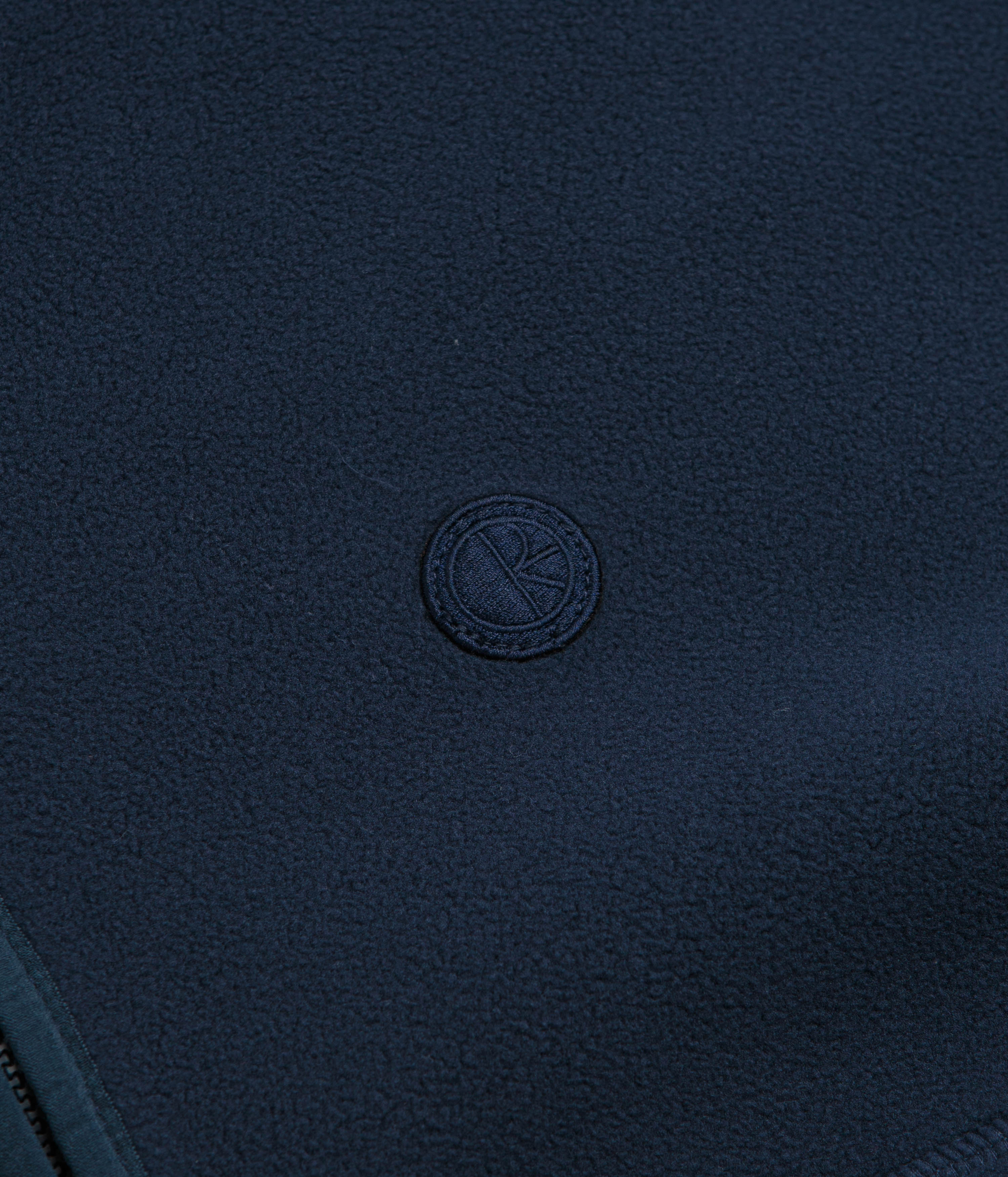 Polar Ivan Half Zip Sweatshirt - Grey Blue