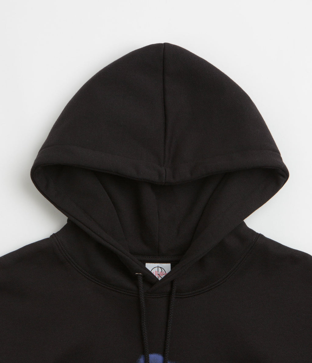 Polar Metal Logo Dave Hoodie - Black