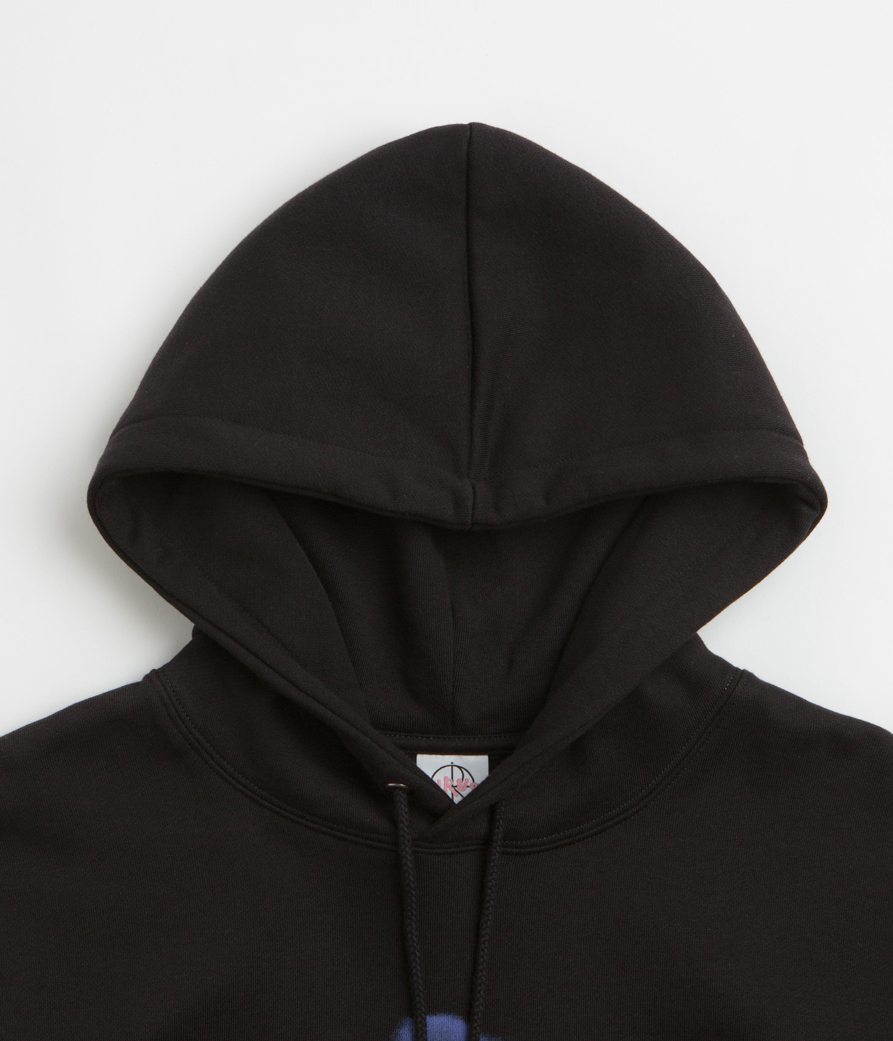 Polar Metal Logo Dave Hoodie - Black