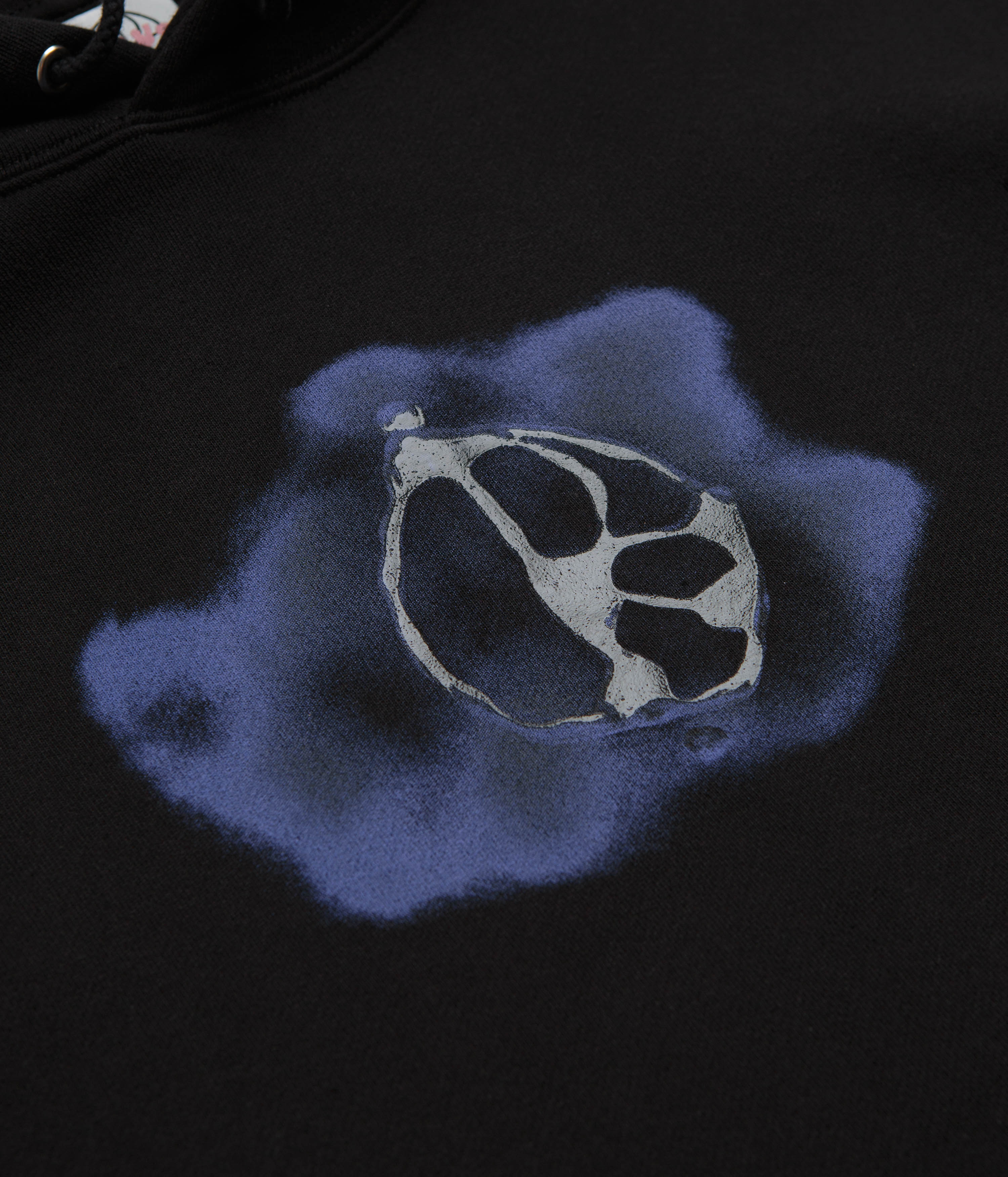 Polar Metal Logo Dave Hoodie - Black