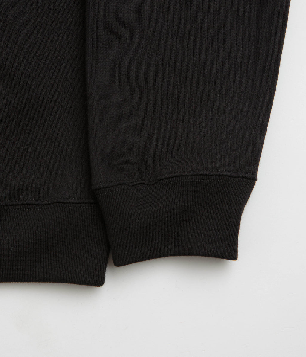 Polar Metal Logo Dave Hoodie - Black