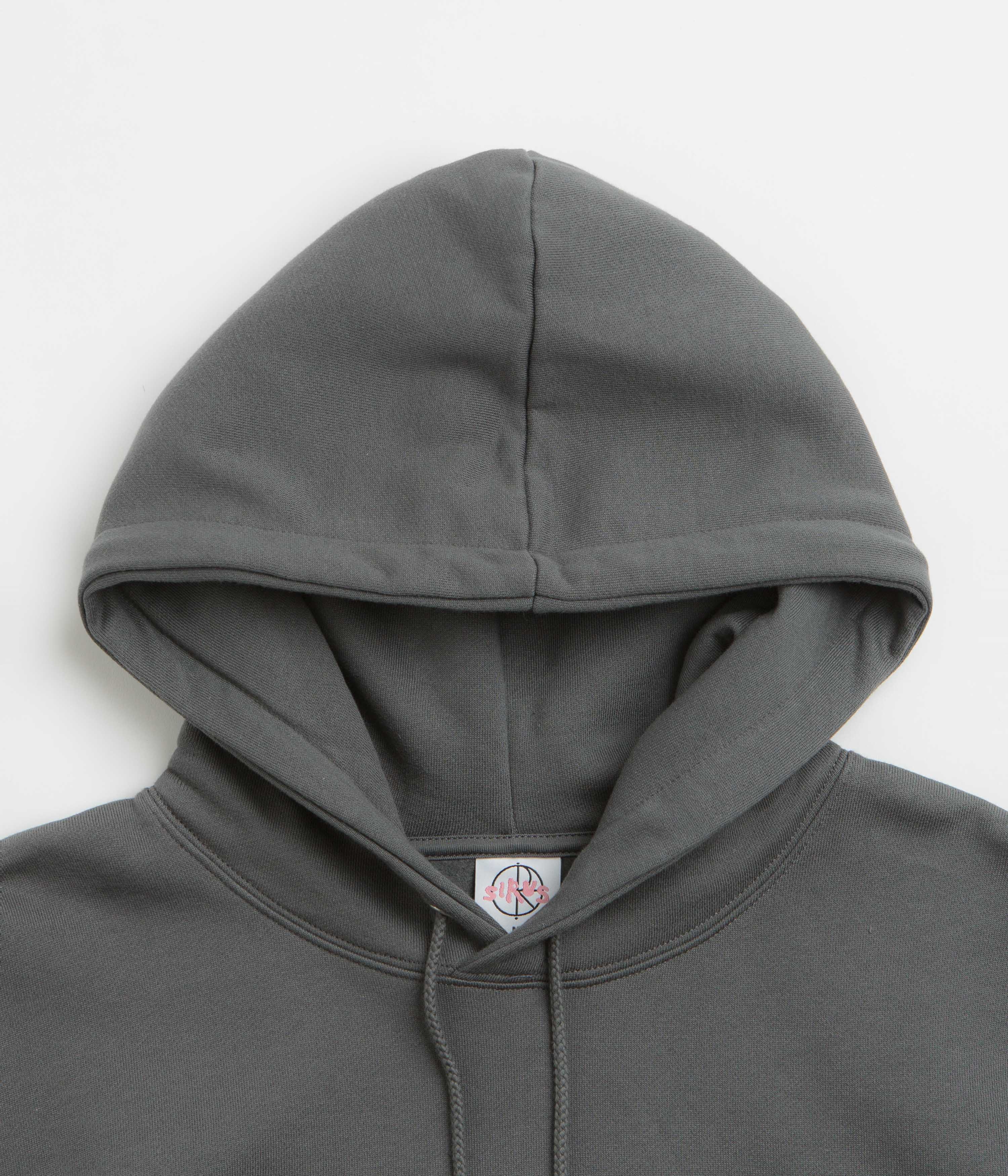 Polar Metal Logo Dave Hoodie - Graphite