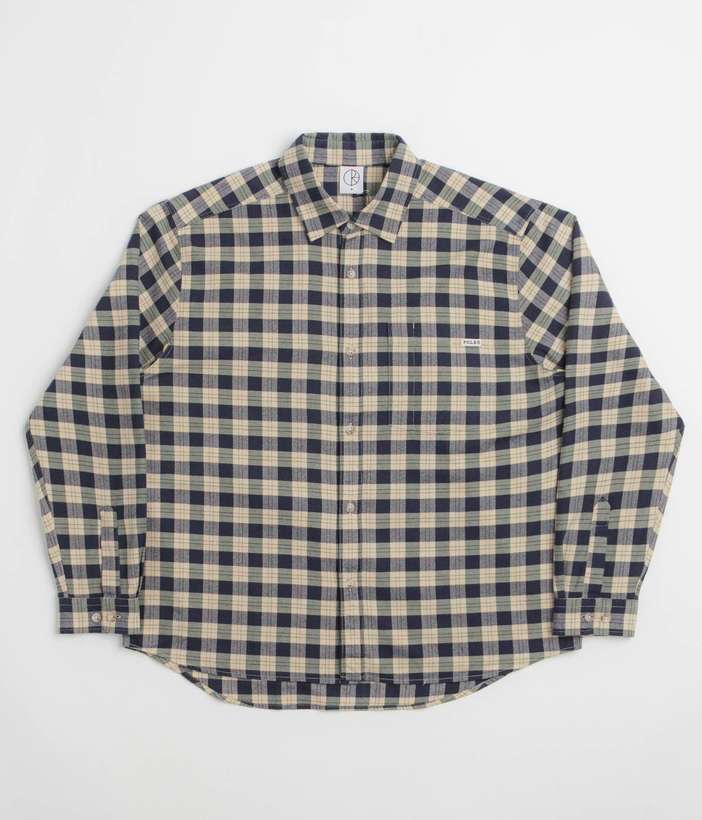 Polar Mitchel Shirt - Teal / Butter