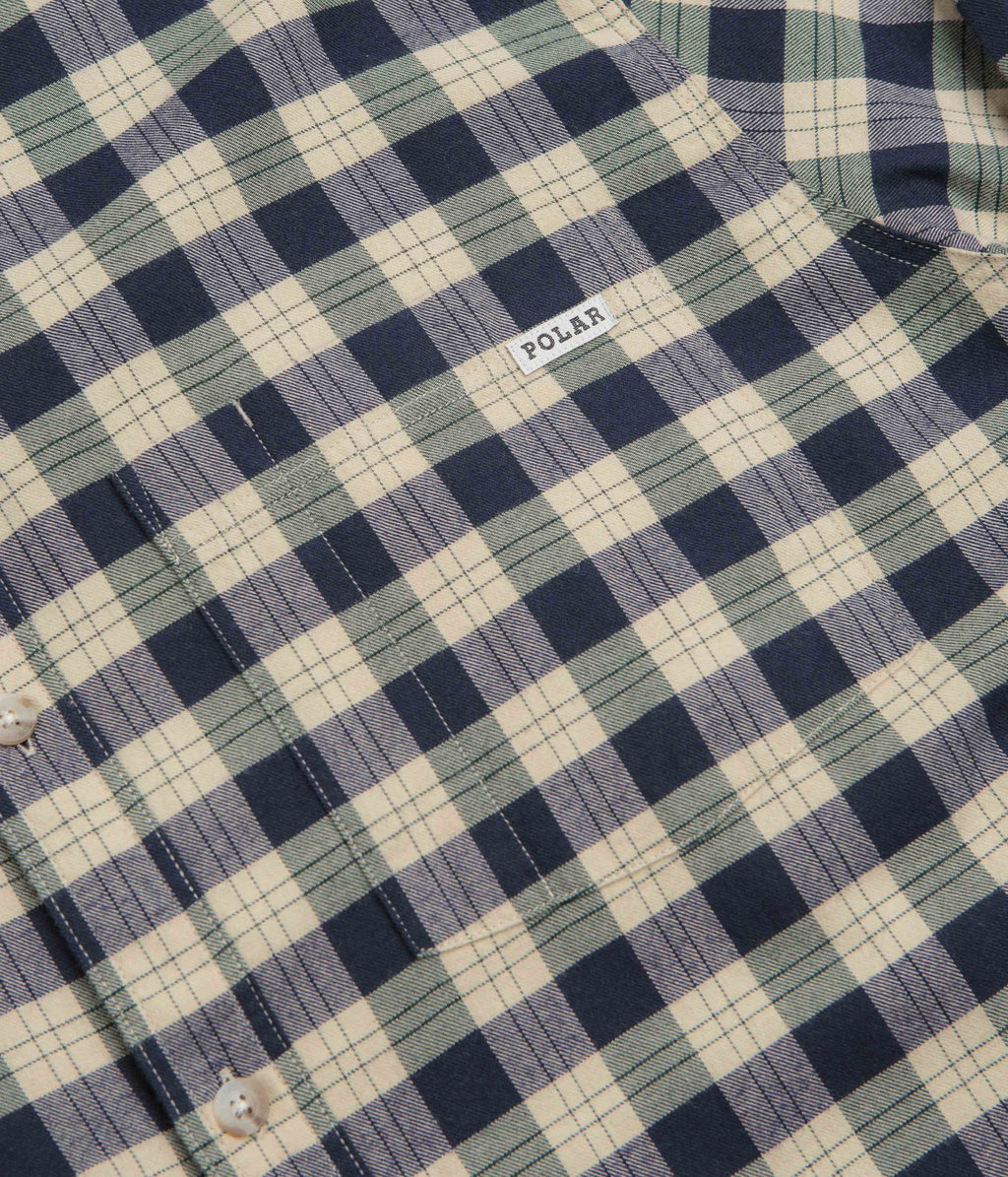 Polar Mitchel Shirt - Teal / Butter