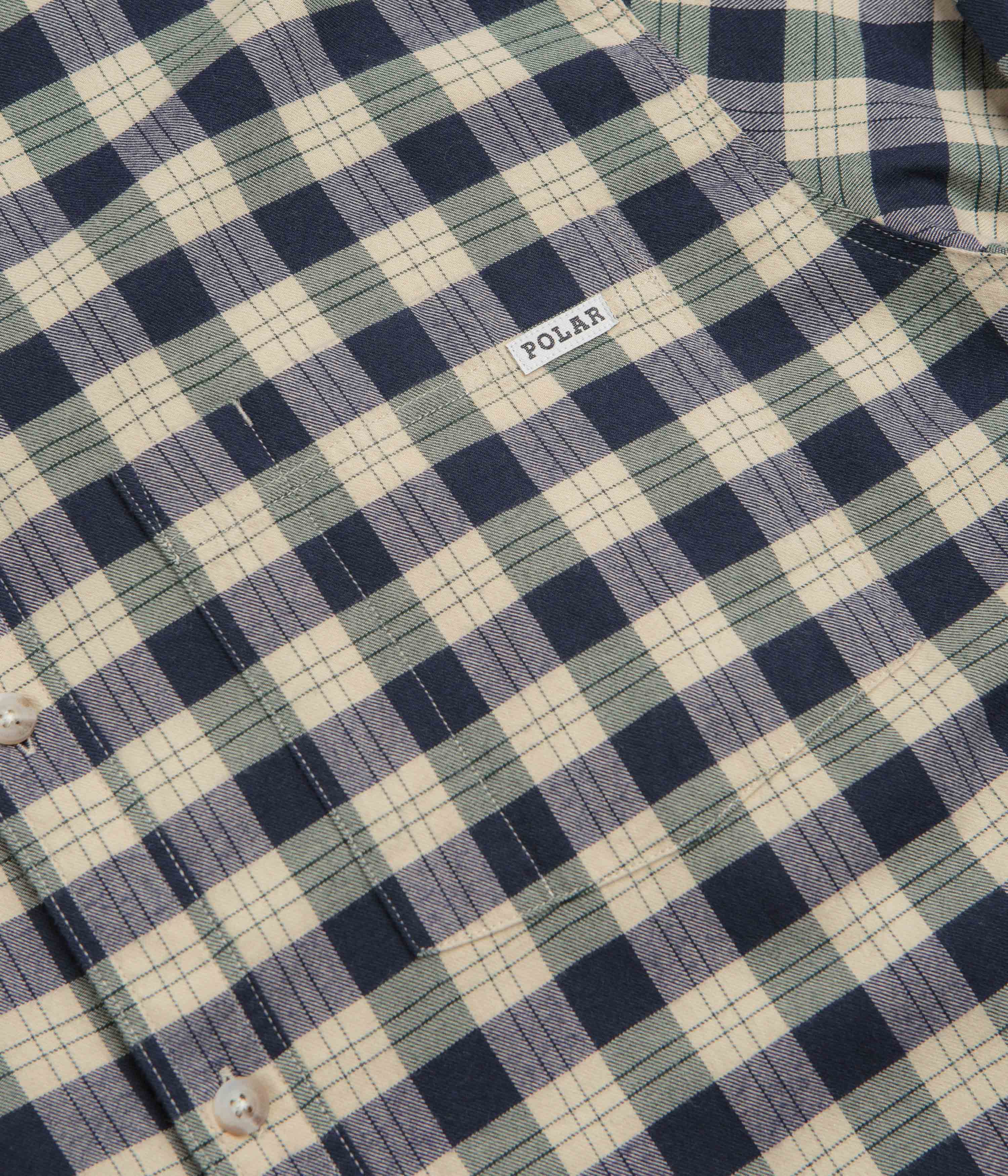 Polar Mitchel Shirt - Teal / Butter