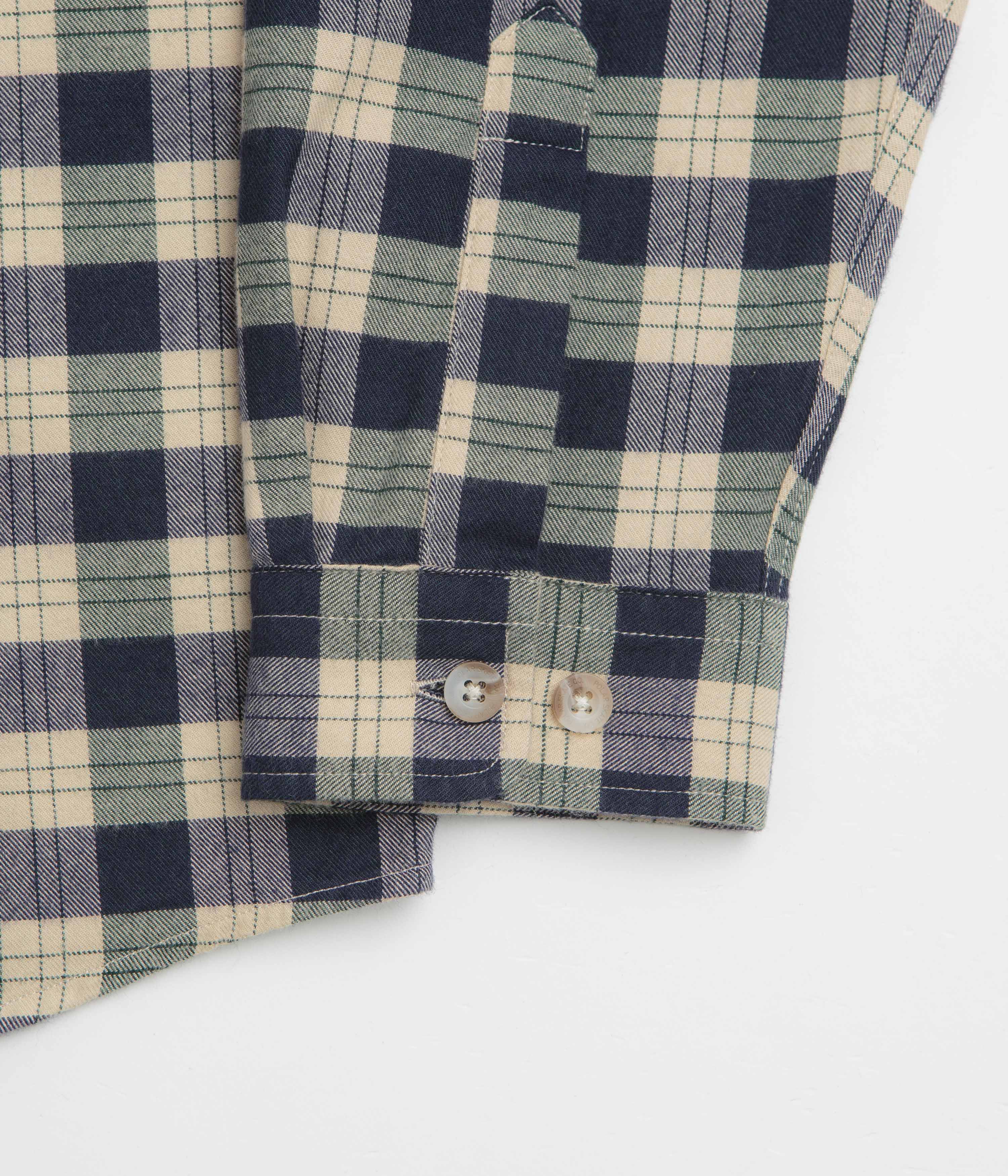 Polar Mitchel Shirt - Teal / Butter
