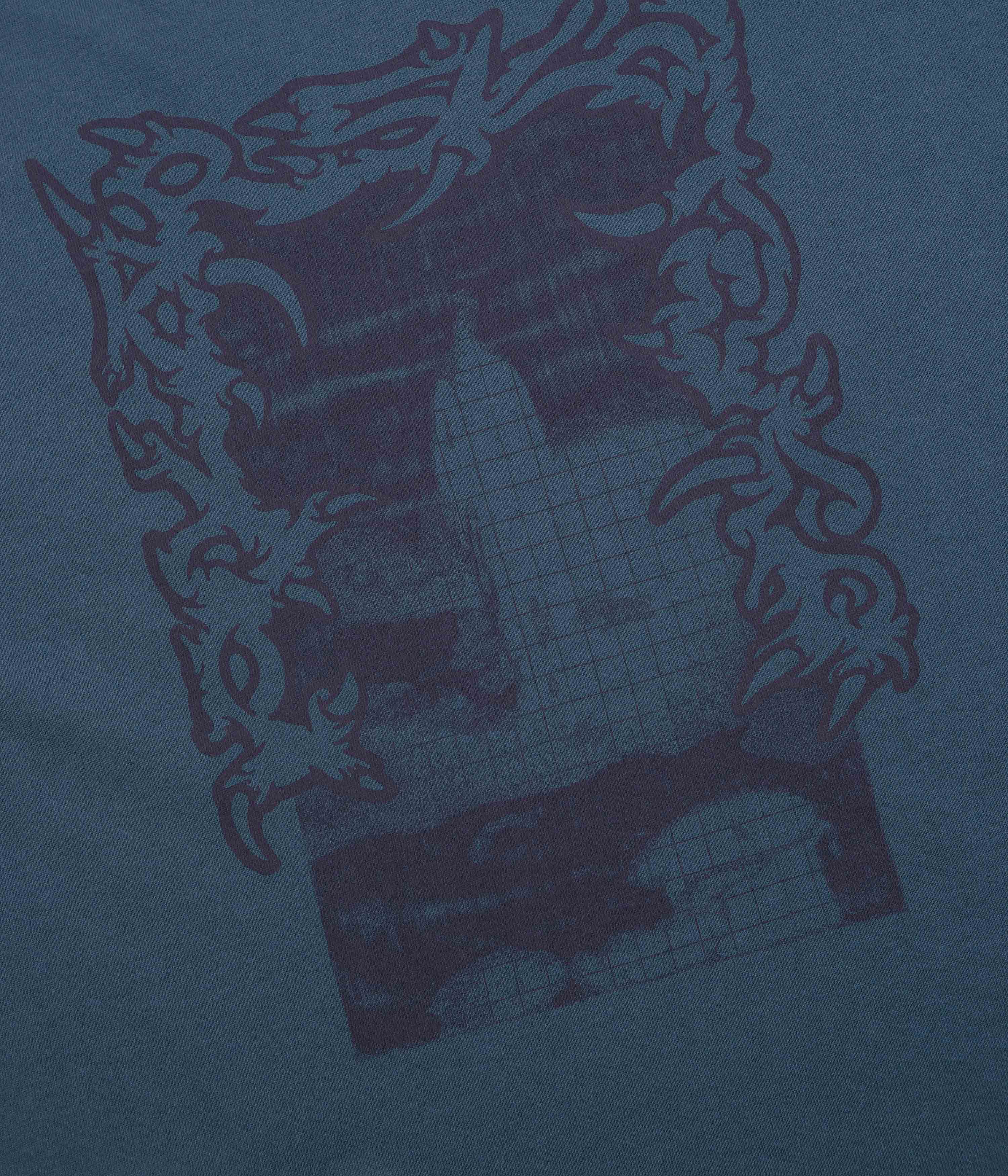 Polar Passing Resemblance T-Shirt - Grey Blue