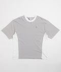 Polar Surf Panel T-Shirt - Silver / White