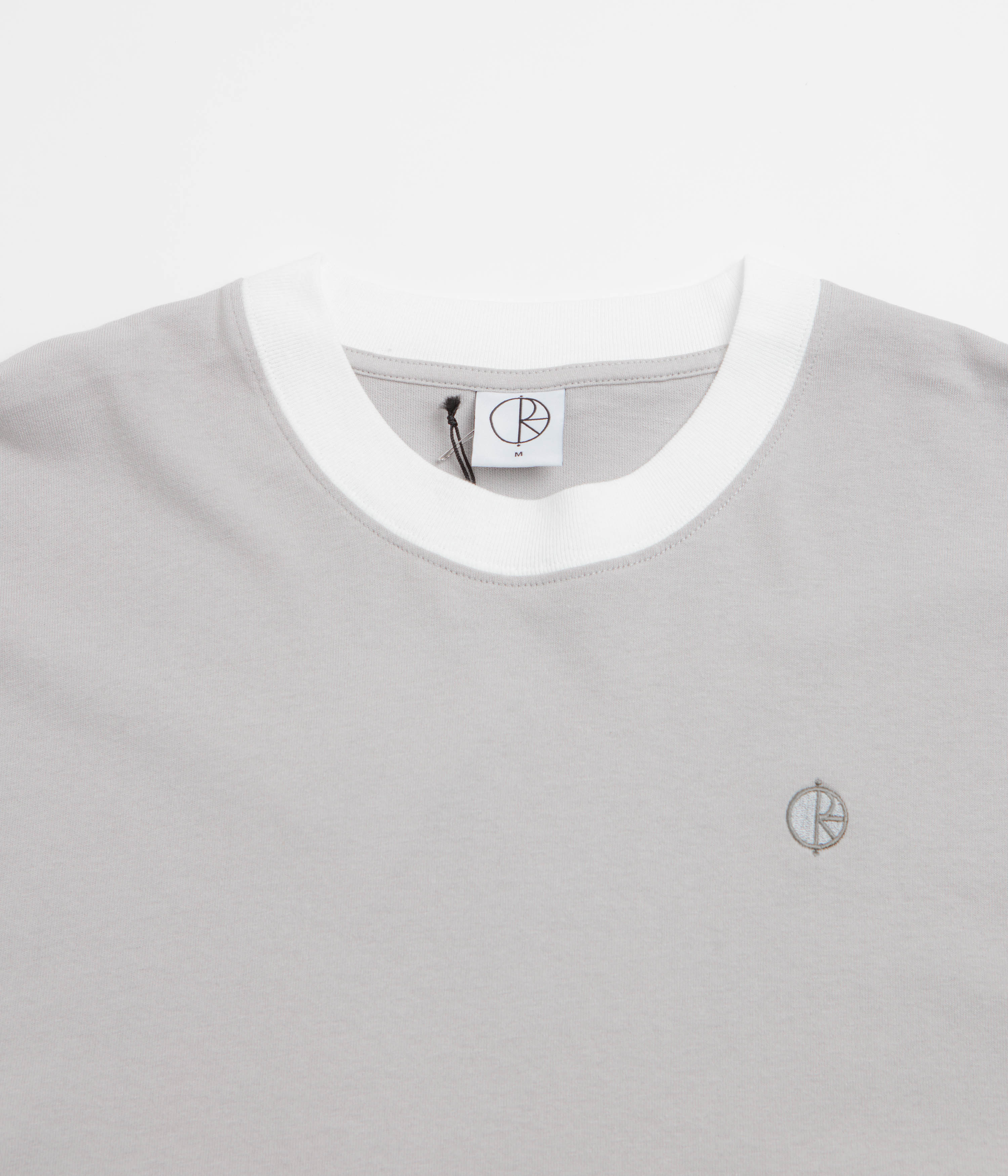 Polar Surf Panel T-Shirt - Silver / White