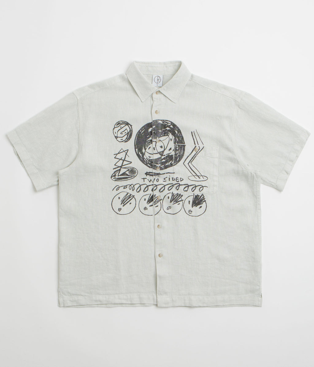 Polar Tom Short Sleeve Shirt - Ice Grey