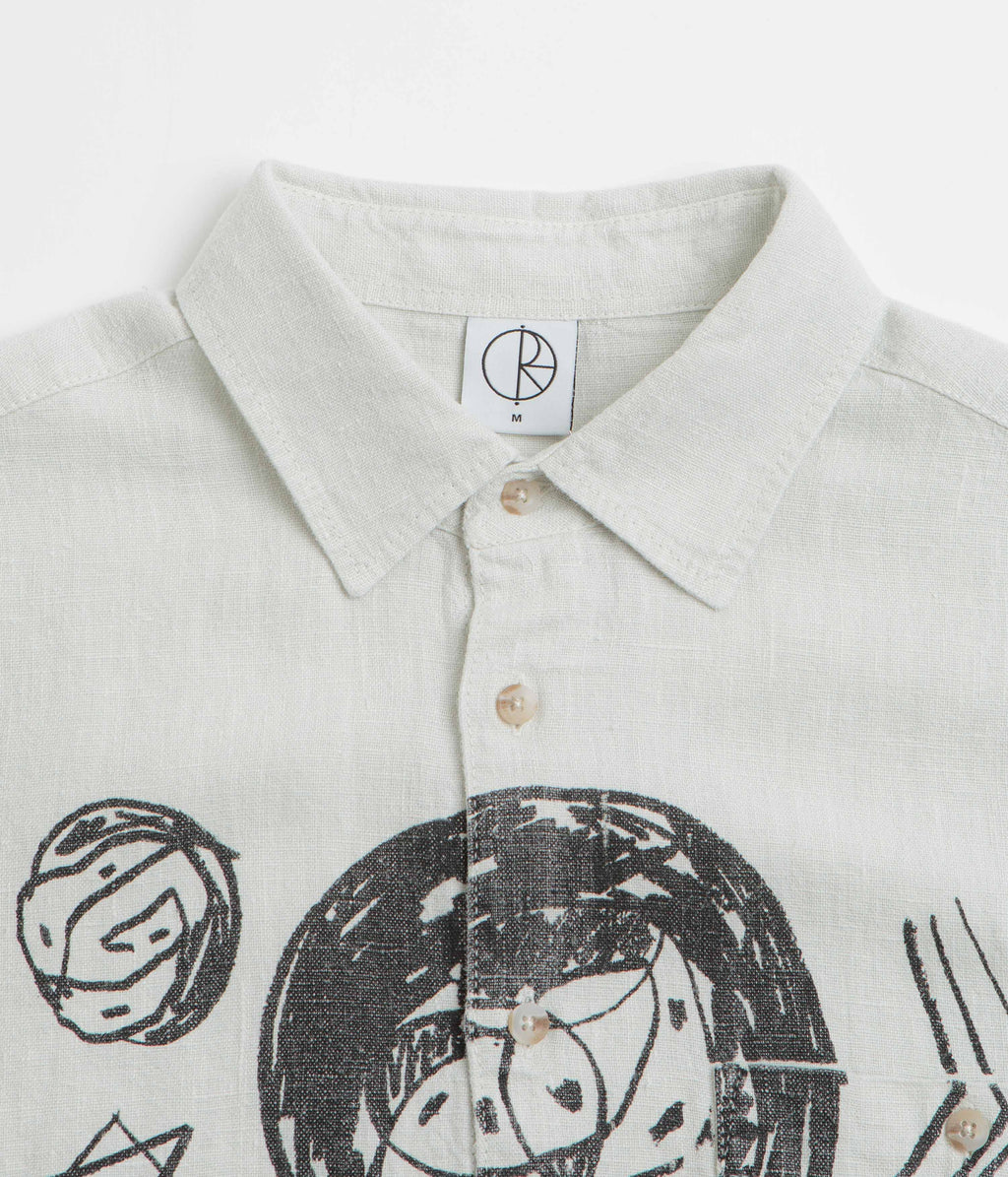 Polar Tom Short Sleeve Shirt - Ice Grey