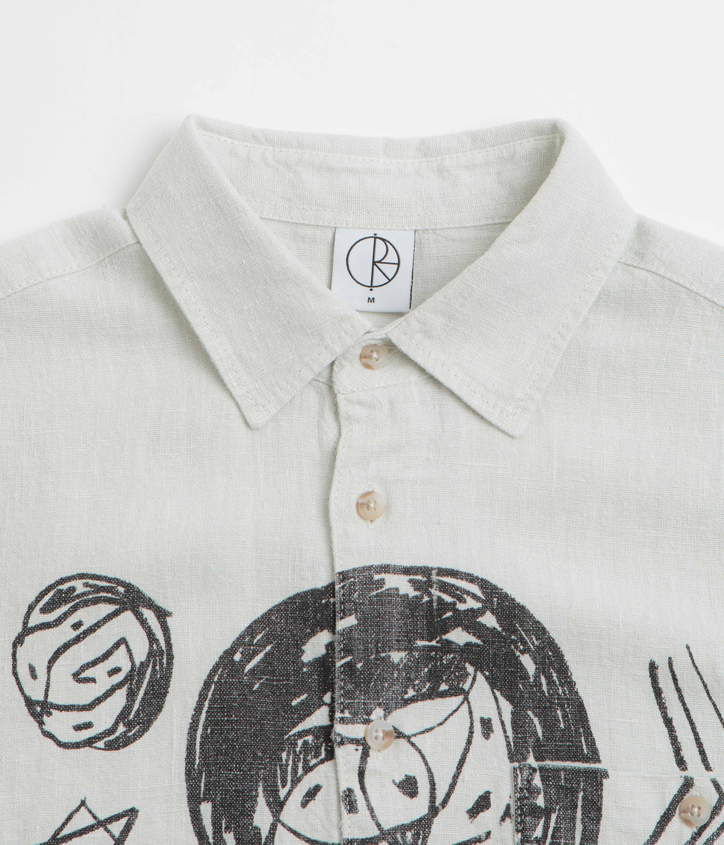 Polar Tom Short Sleeve Shirt - Ice Grey