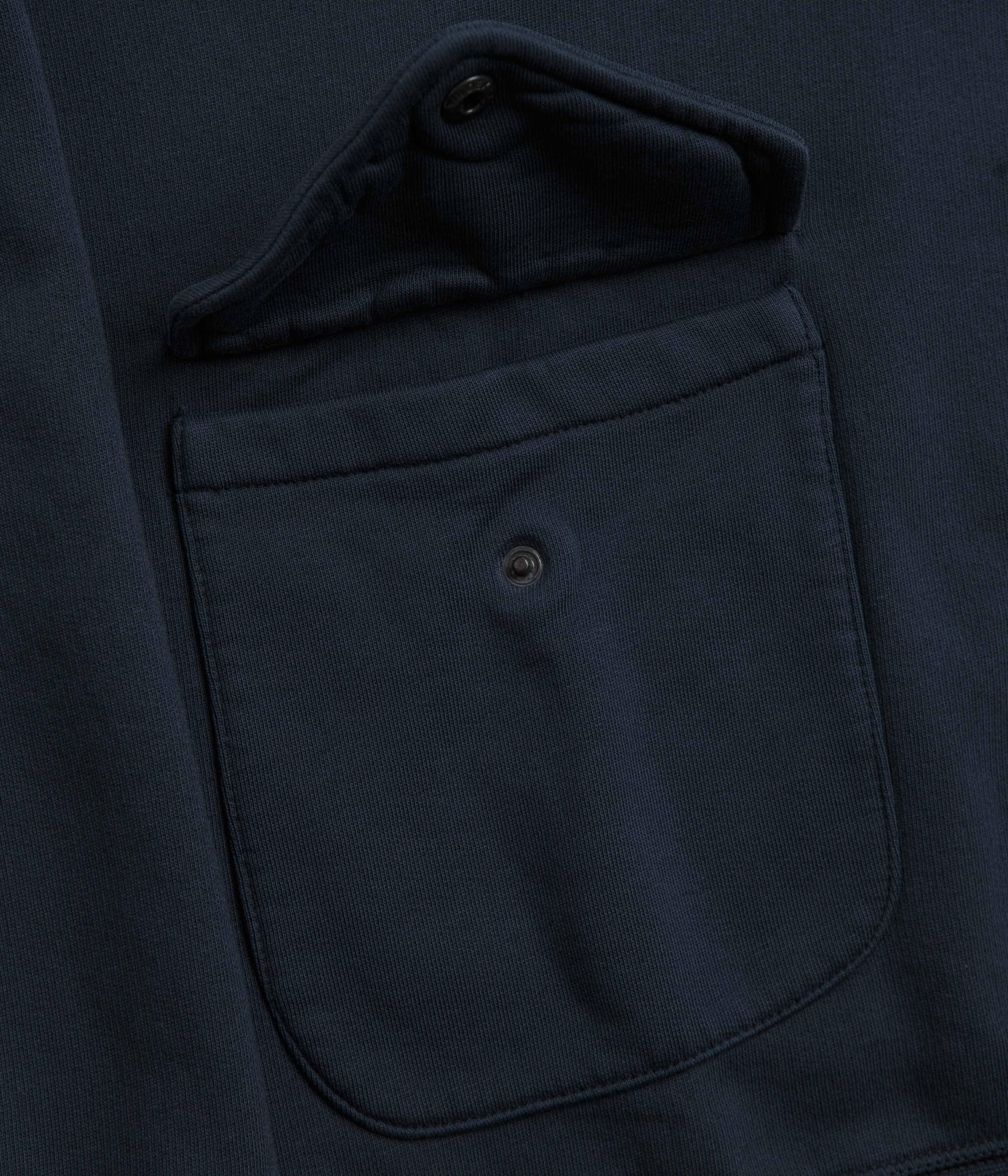 Pop Trading Company 1/2 Zip Sweatshirt - Navy