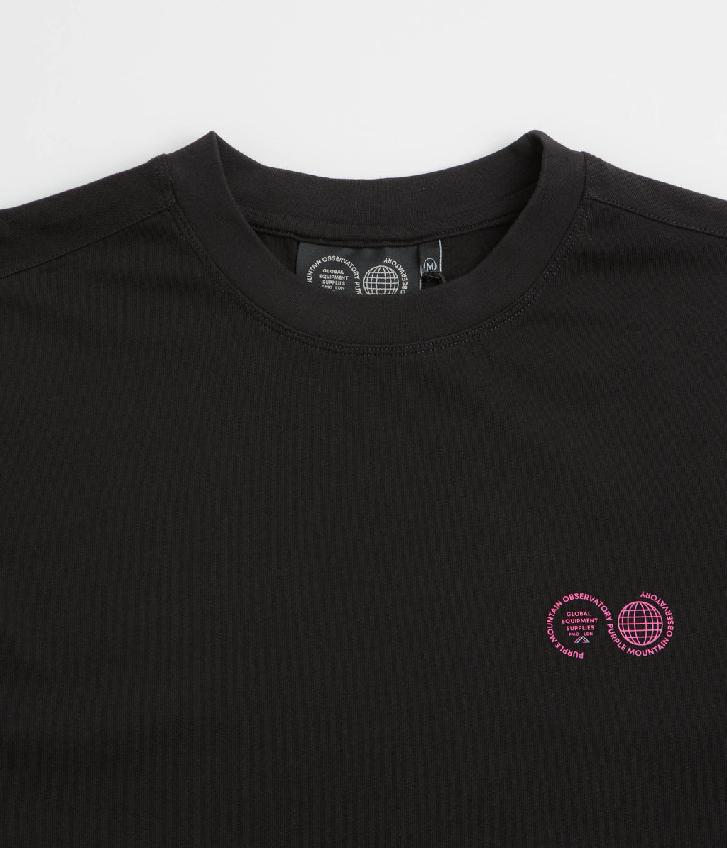 Purple Mountain Observatory Ascend T-Shirt - Black