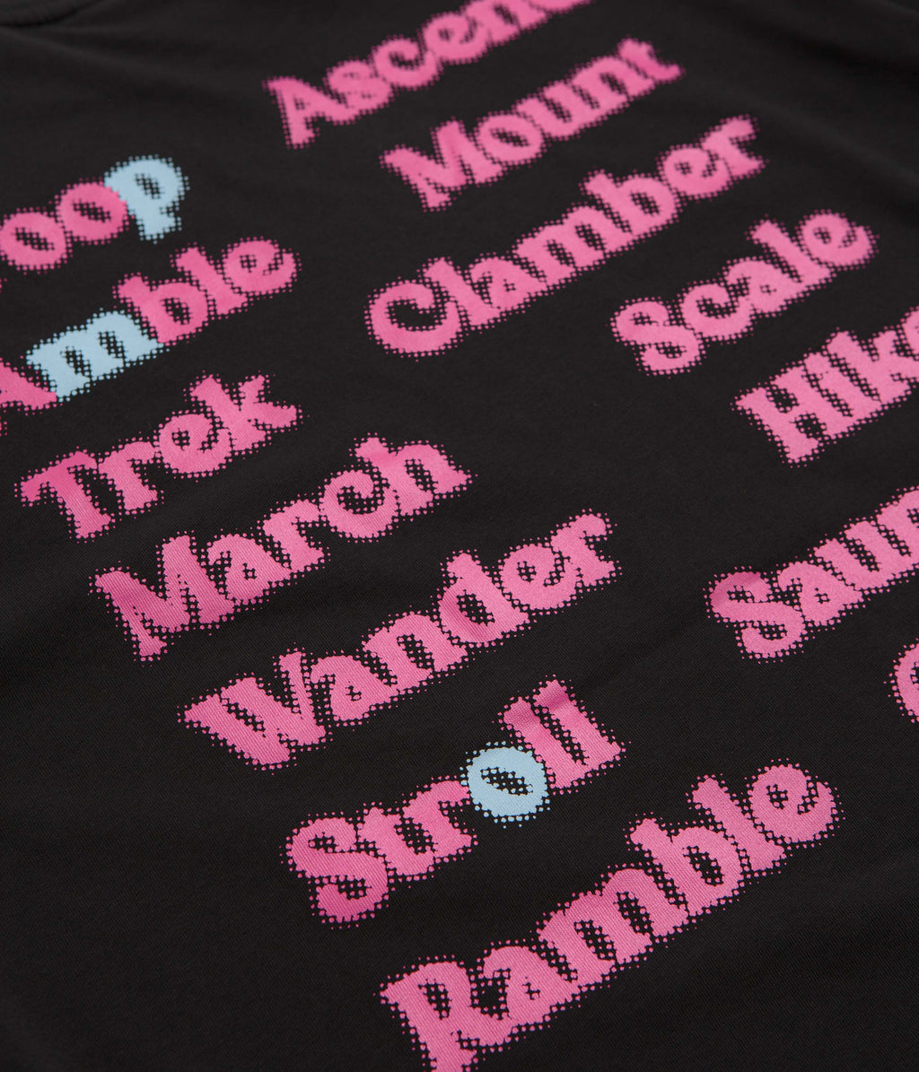 Purple Mountain Observatory Ascend T-Shirt - Black