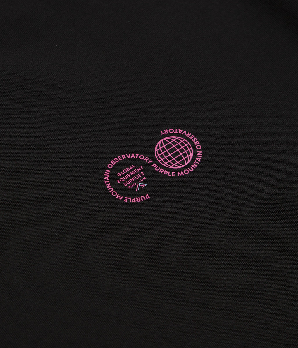 Purple Mountain Observatory Ascend T-Shirt - Black