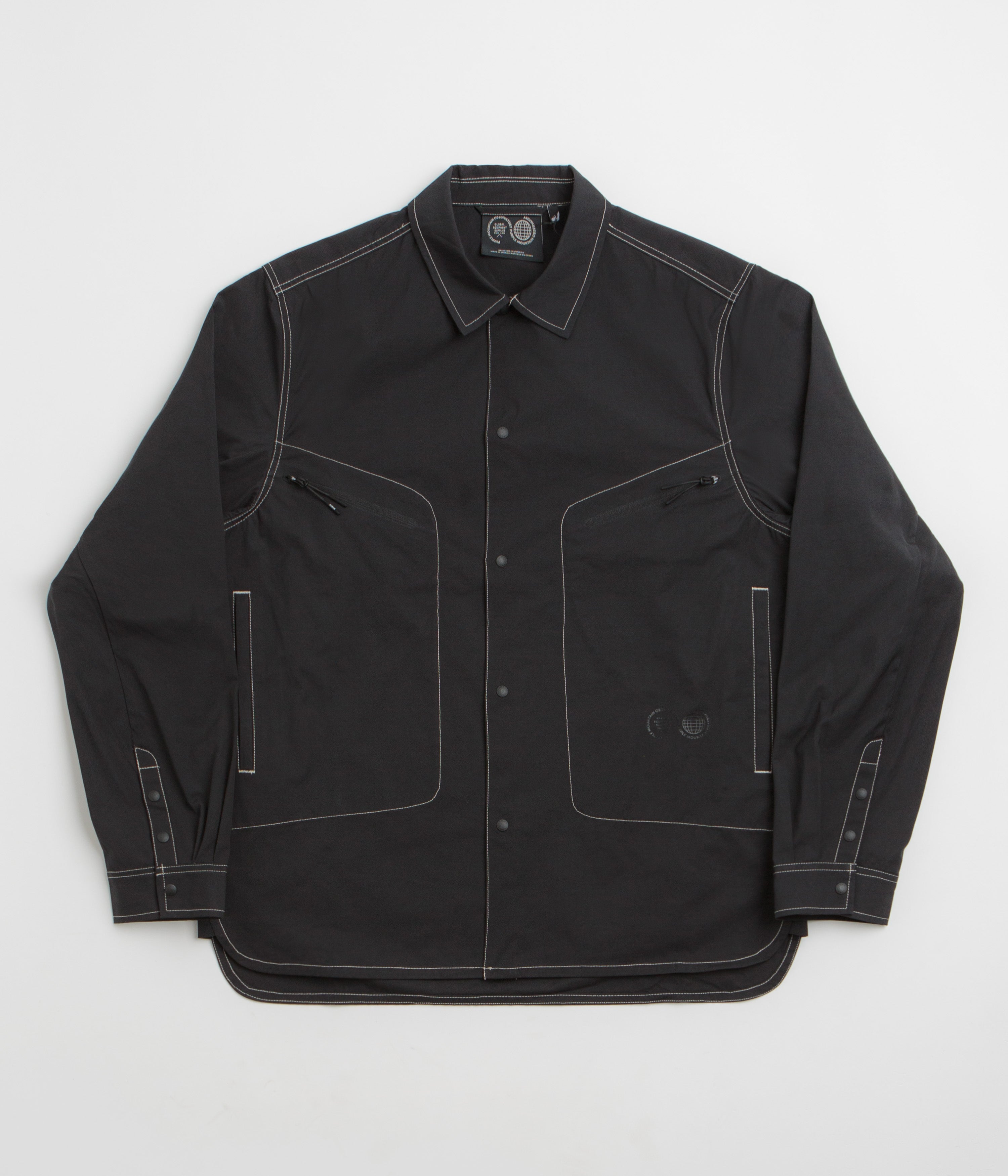 Purple Mountain Observatory Trail Overshirt - Black