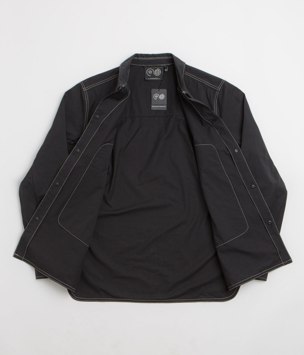 Purple Mountain Observatory Trail Overshirt - Black