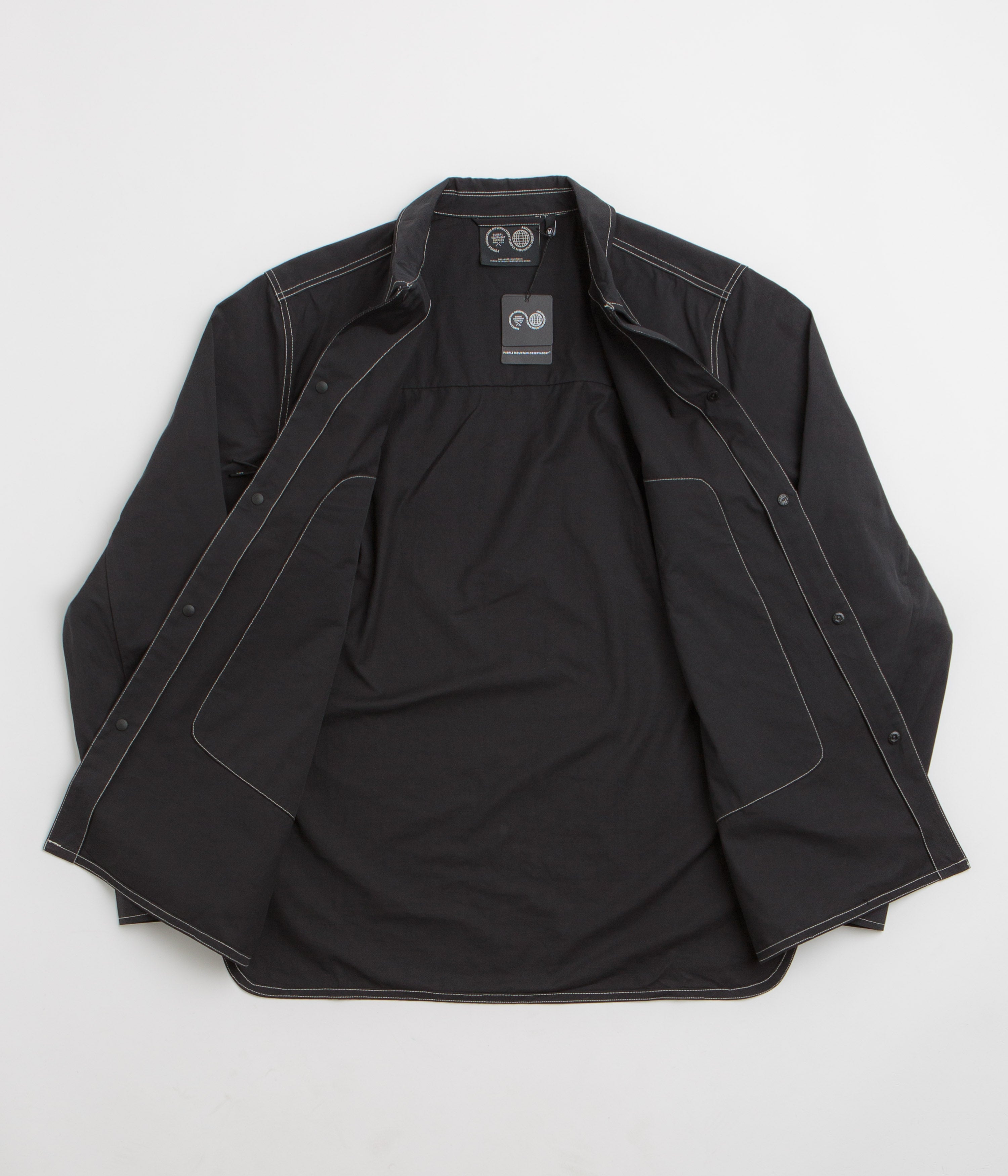 Purple Mountain Observatory Trail Overshirt - Black