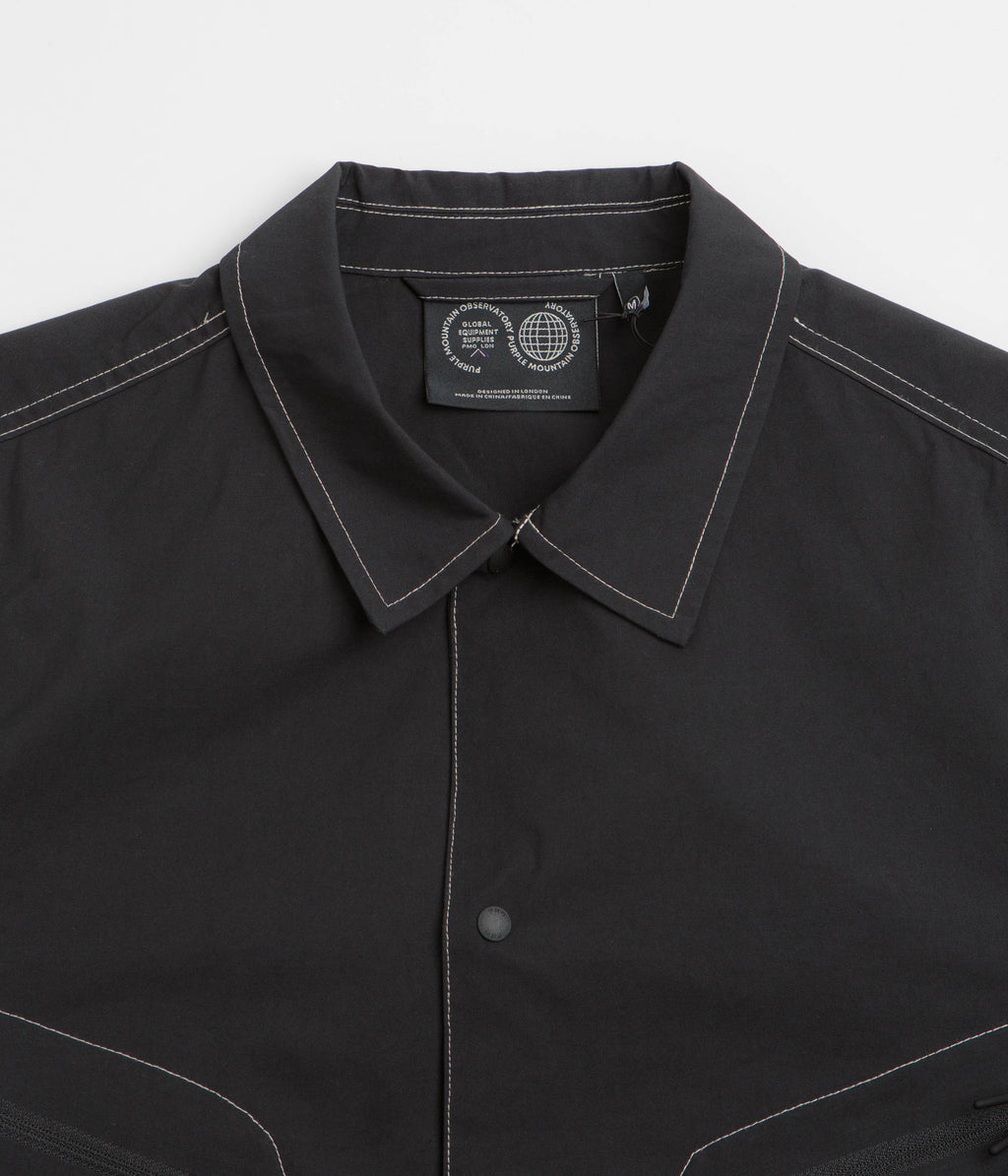 Purple Mountain Observatory Trail Overshirt - Black