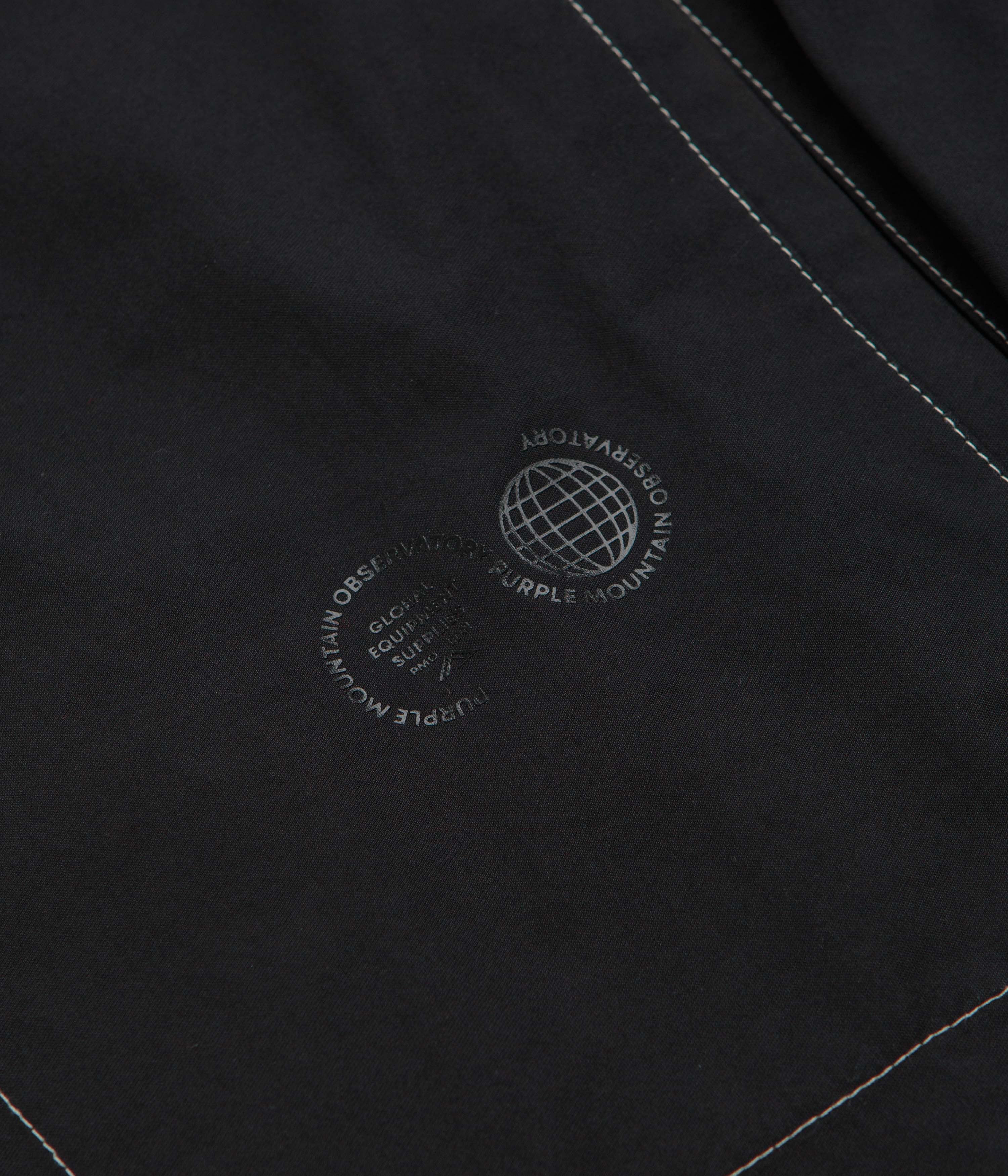 Purple Mountain Observatory Trail Overshirt - Black