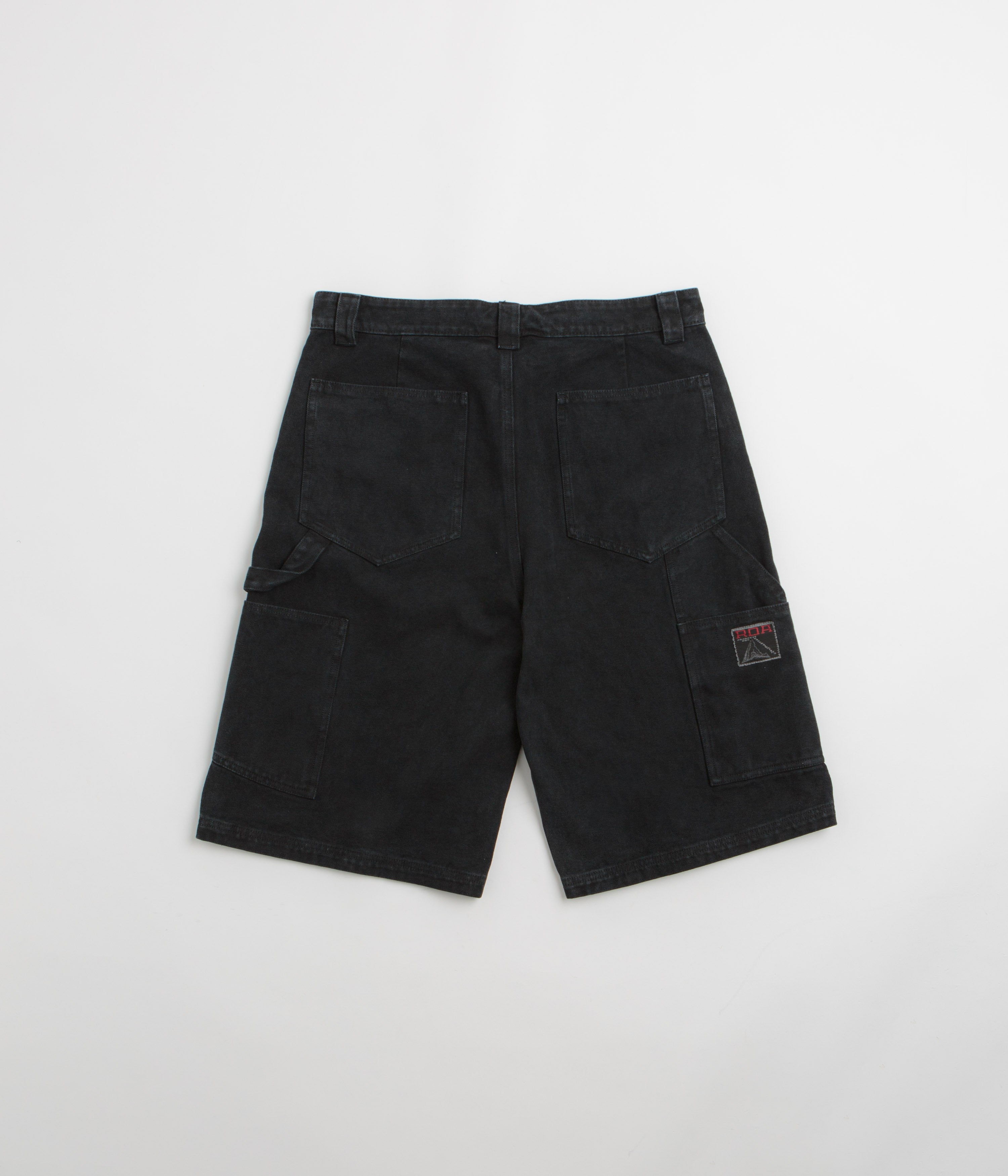 ROA Ash Canvas Shorts - Washed Black