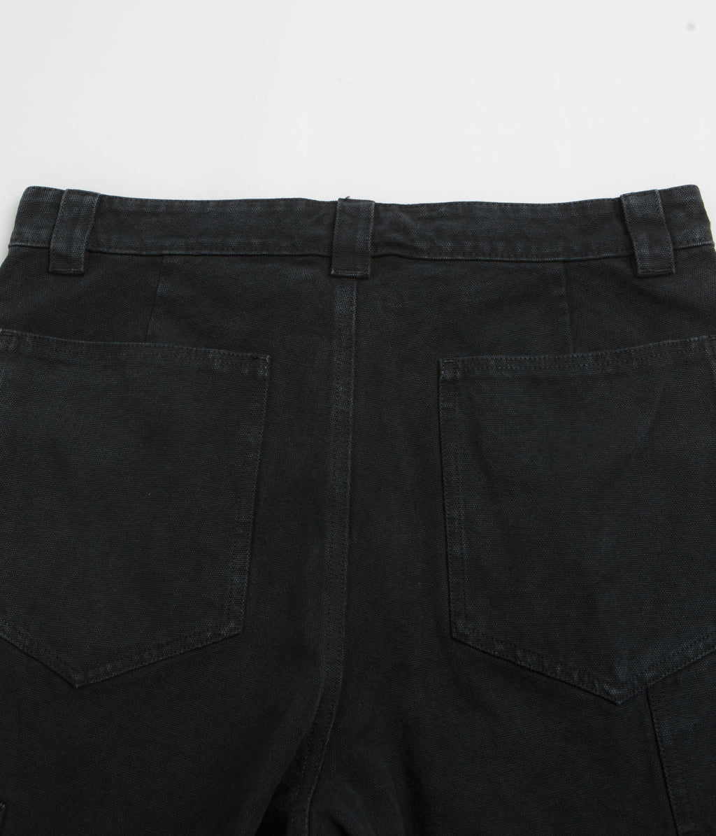 ROA Ash Canvas Shorts - Washed Black