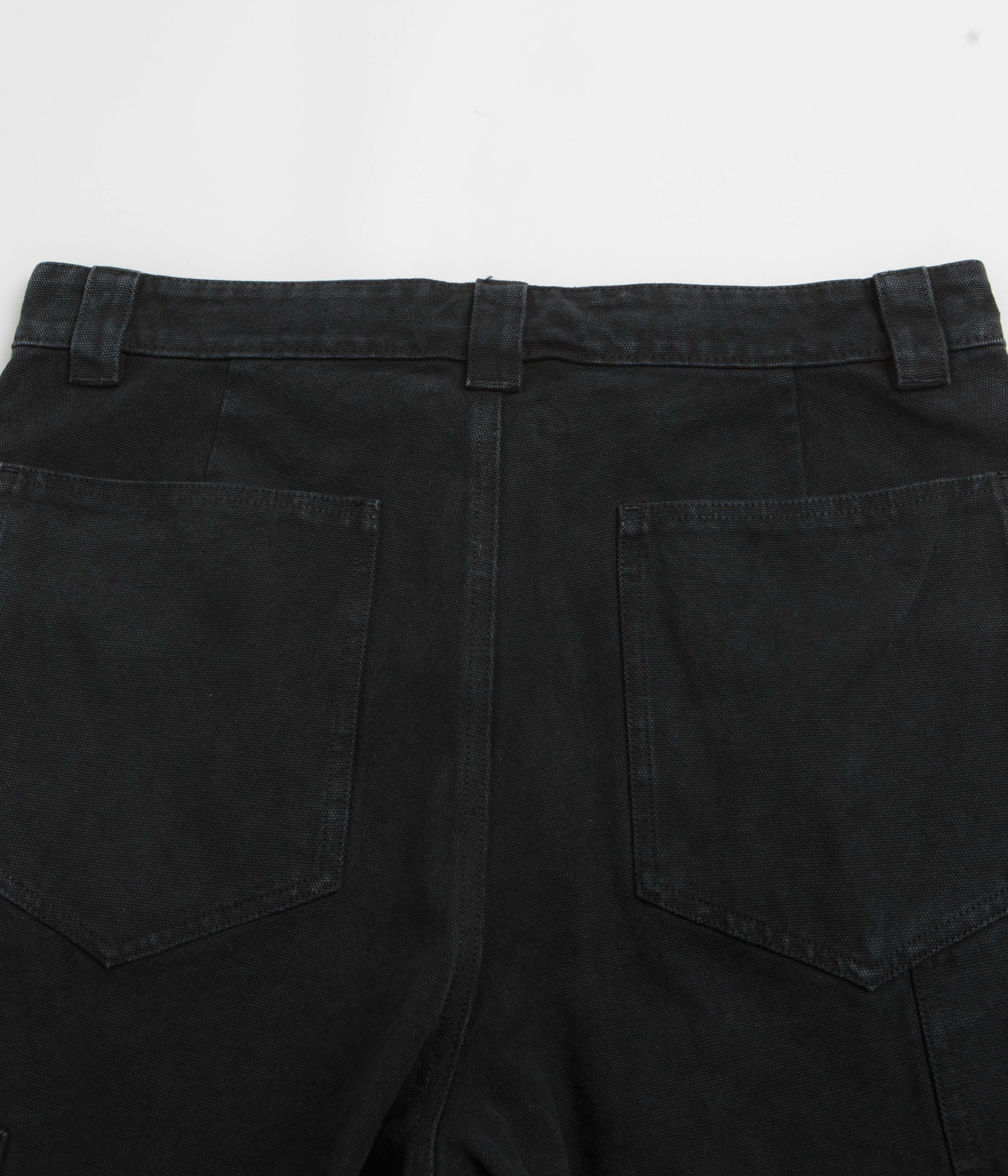 ROA Ash Canvas Shorts - Washed Black