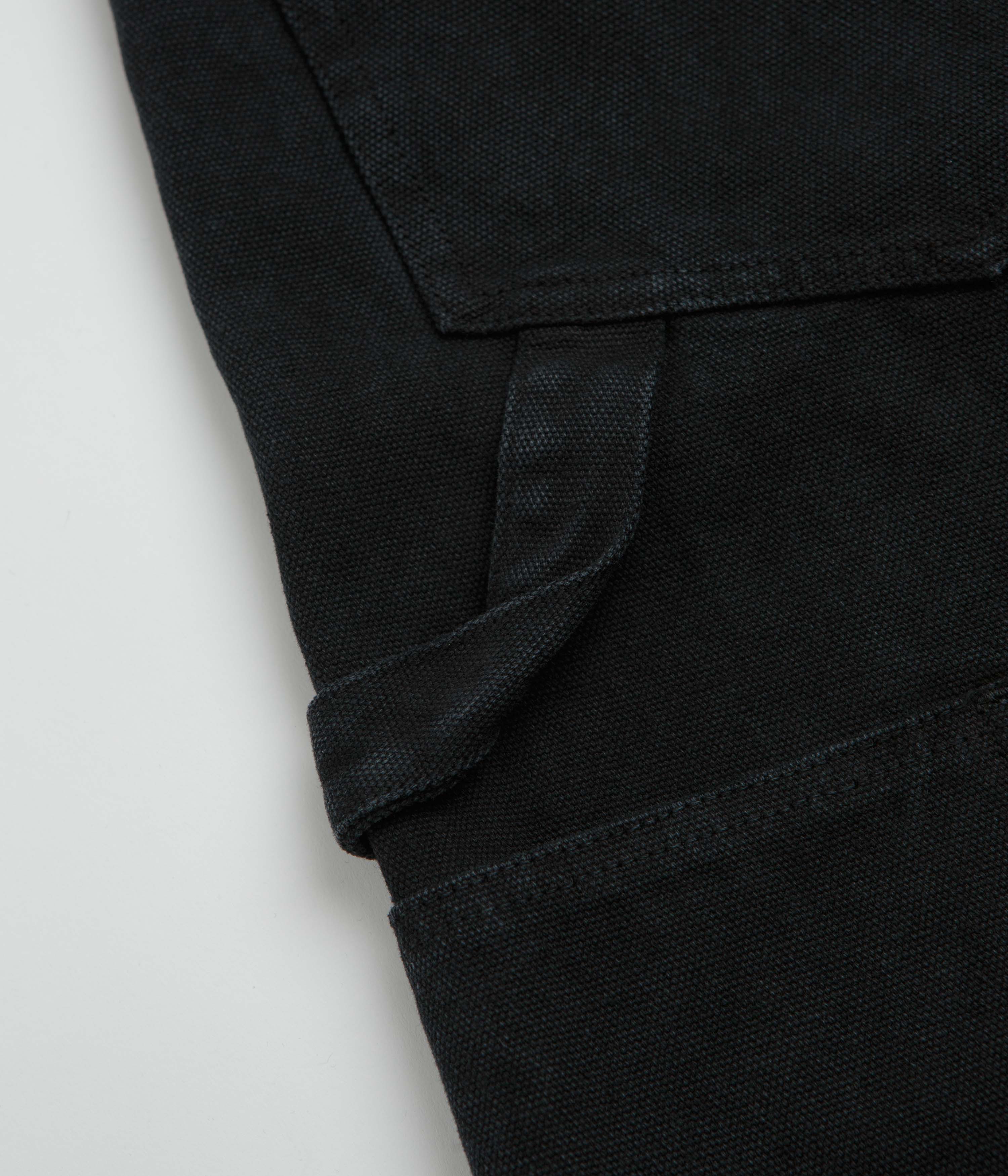 ROA Ash Canvas Shorts - Washed Black