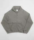 ROA Bee Sun Faded Zip Up Hoodie - Grey