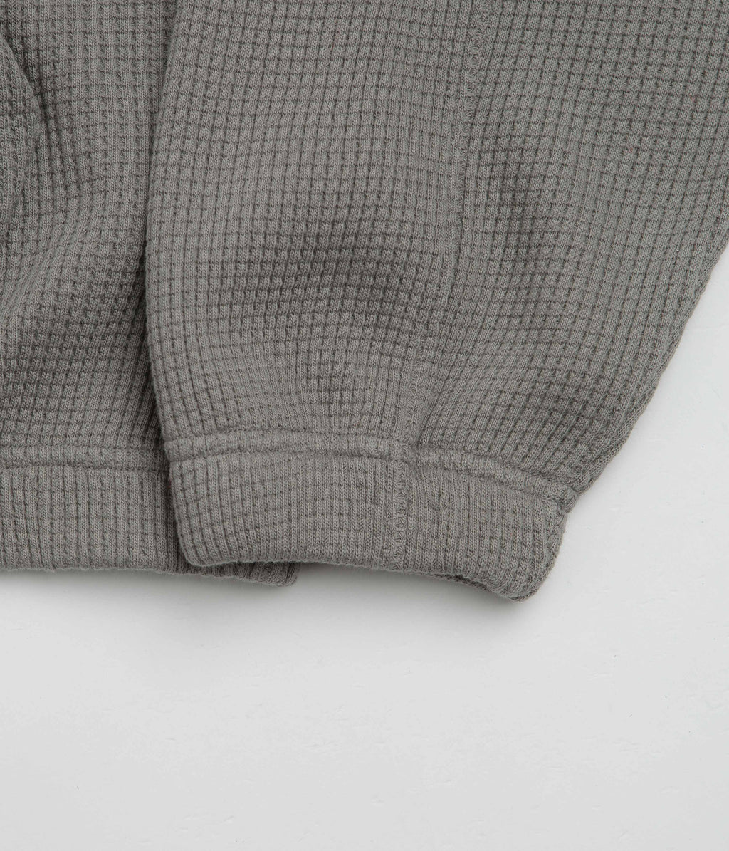 ROA Bee Sun Faded Zip Up Hoodie - Grey