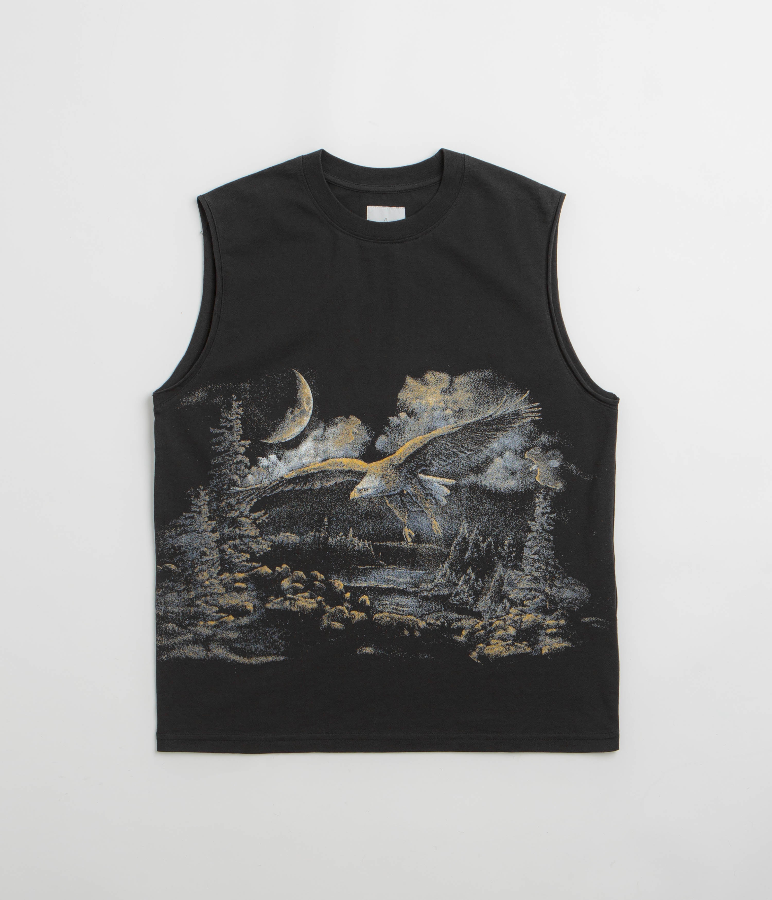 ROA Fai Sleeveless T-Shirt - Washed Black