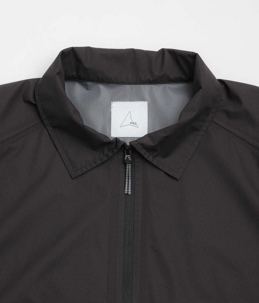 ROA Zip Up Shirt Jacket - Black