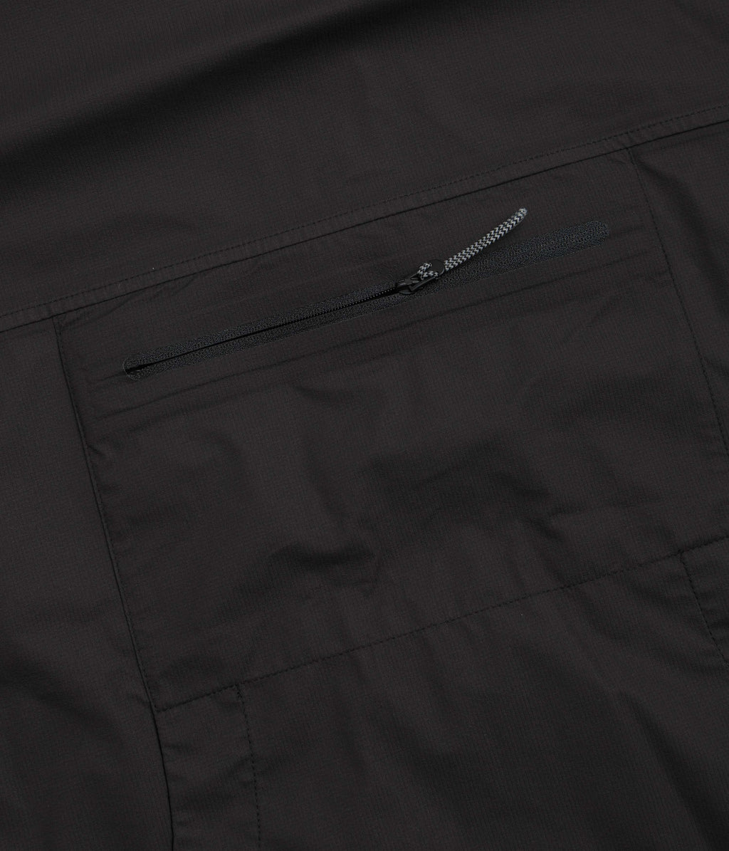 ROA Zip Up Shirt Jacket - Black